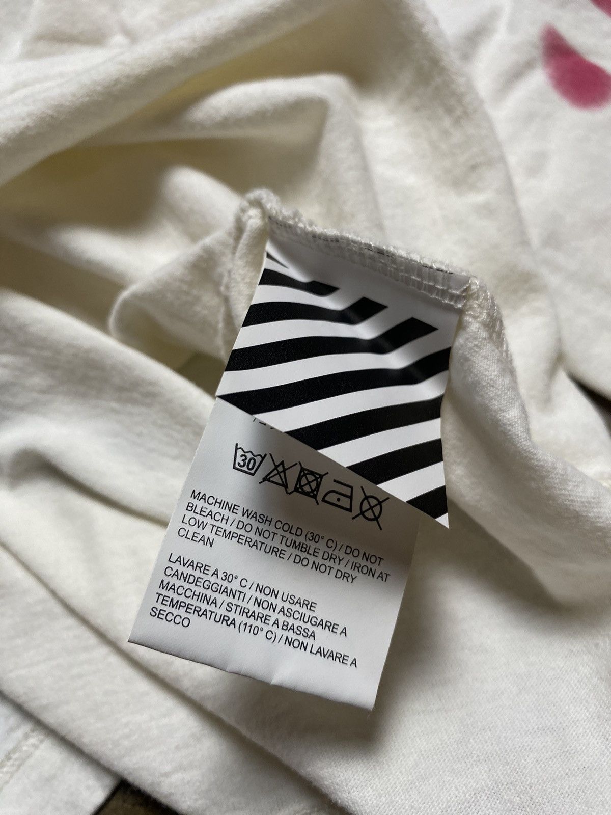 Off-White OFF WHITE Impressionism Long Sleeve Tee Shirt Size US L / EU 52-54 / 3 - 7 Thumbnail