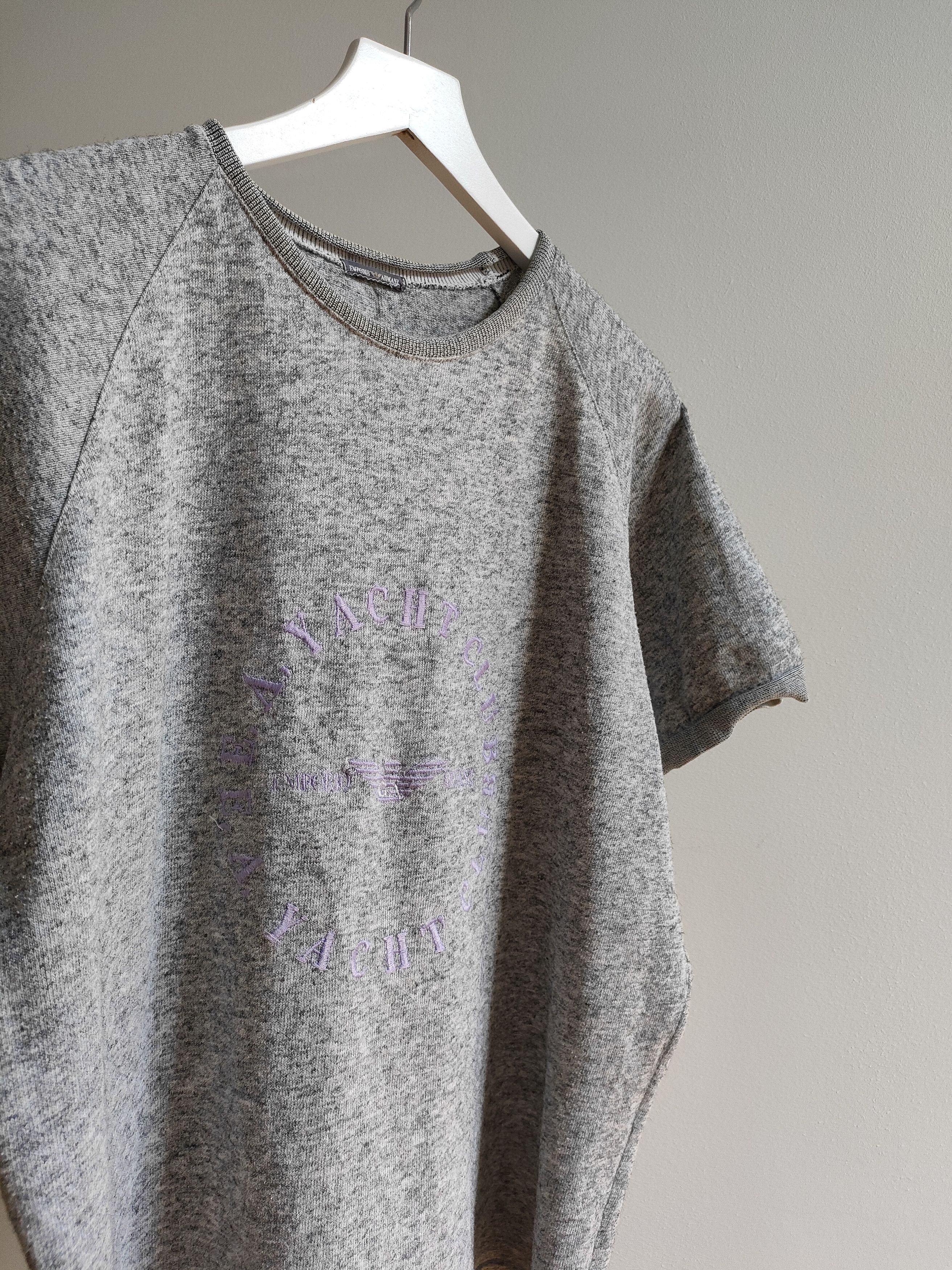 Emporio Armani 80s Vintage Emporio Armani E.A. Yacht Club T-shirt Size US M / EU 48-50 / 2 - 3 Thumbnail