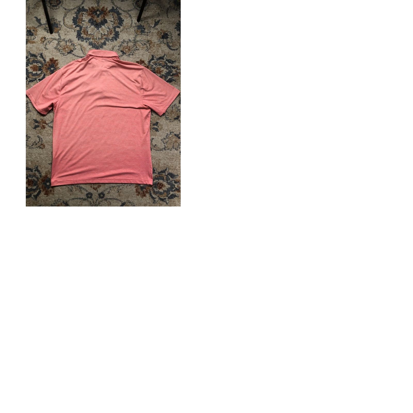 Under Armour Under Armour Playoff Polo Shirt Mens Large Pink Golf Short Sleeve Jersey Polo Size US L / EU 52-54 / 3 - 9 Thumbnail