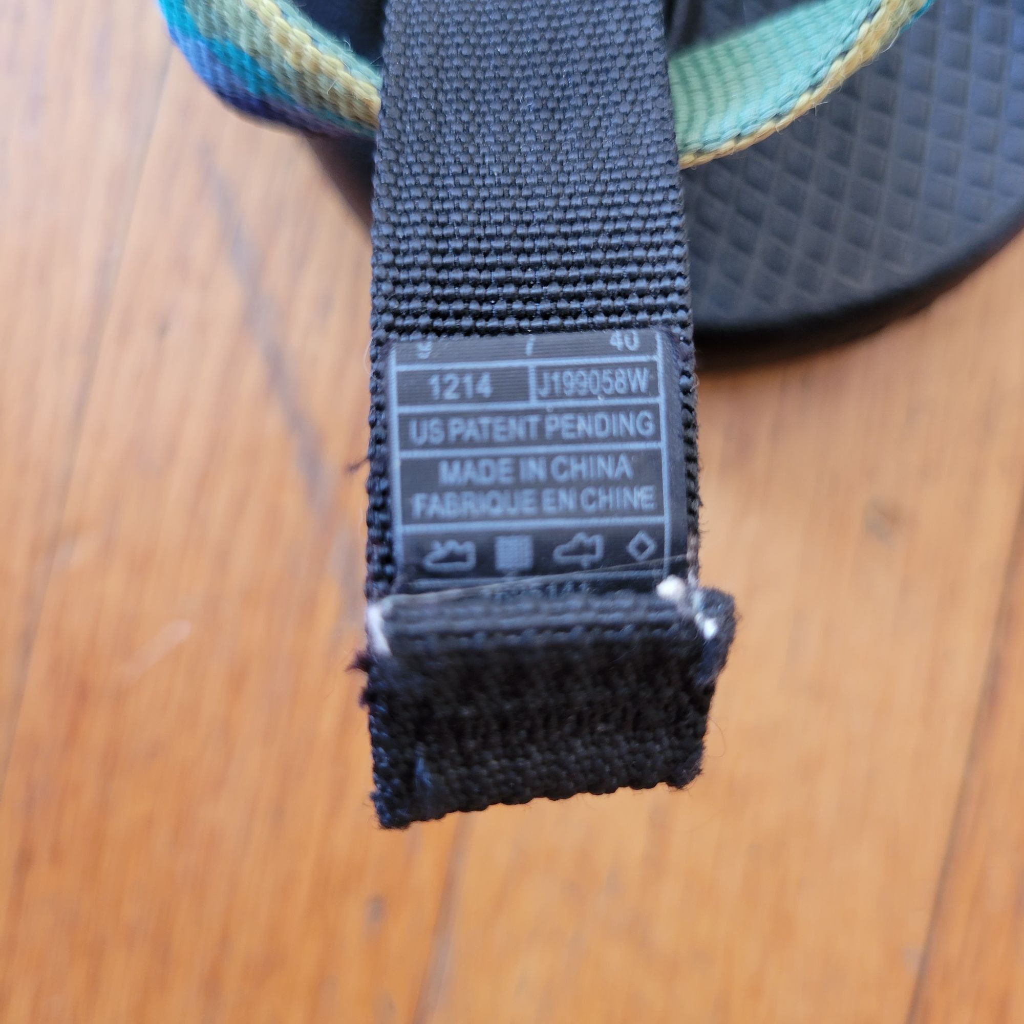 Chaco Chaco 9 Z/2 Classic Sandals Blue Green Vibram Sole Adjustabl Size US 9 / IT 39 - 3 Thumbnail