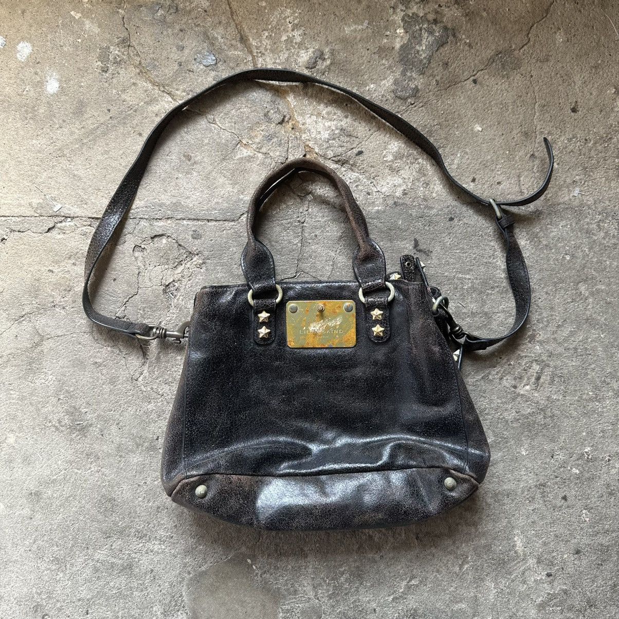 LIEBESKIND BERLIN Vintage Liebeskind Avant-Garde leather vintage Crossbody Bag Size ONE SIZE - 7 Thumbnail