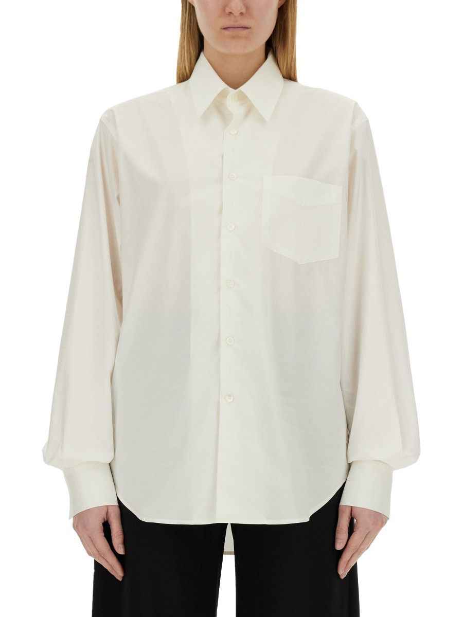 MM6 MM6 OVERSIZE FIT SHIRT - WHITE (IT 40) Size S / US 4 / IT 40 - 1 Thumbnail