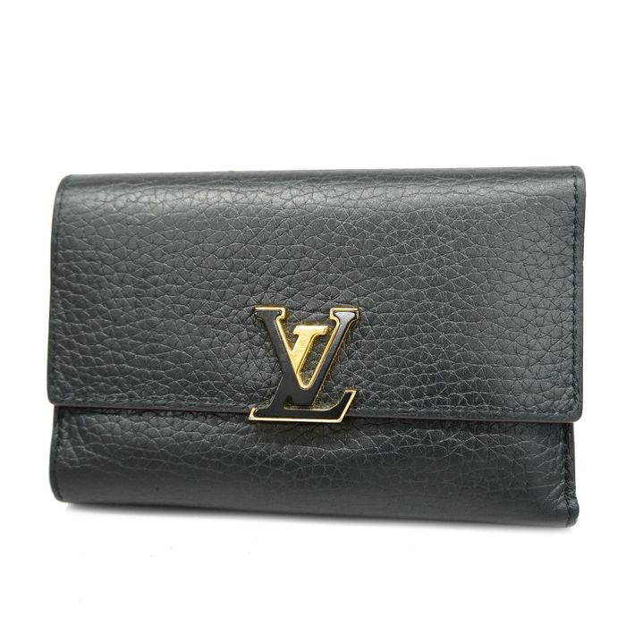 Louis Vuitton Capucines Xs Wallet, Black