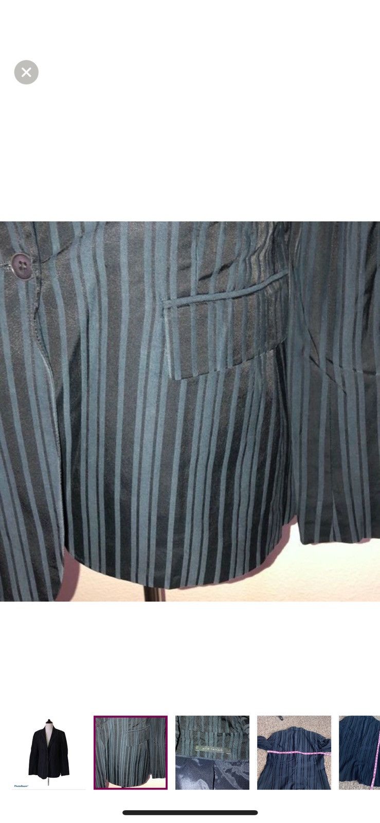 Elie Tahari Elie tahari striped blazer size 4 Size S / US 4 / IT 40 - 5 Thumbnail
