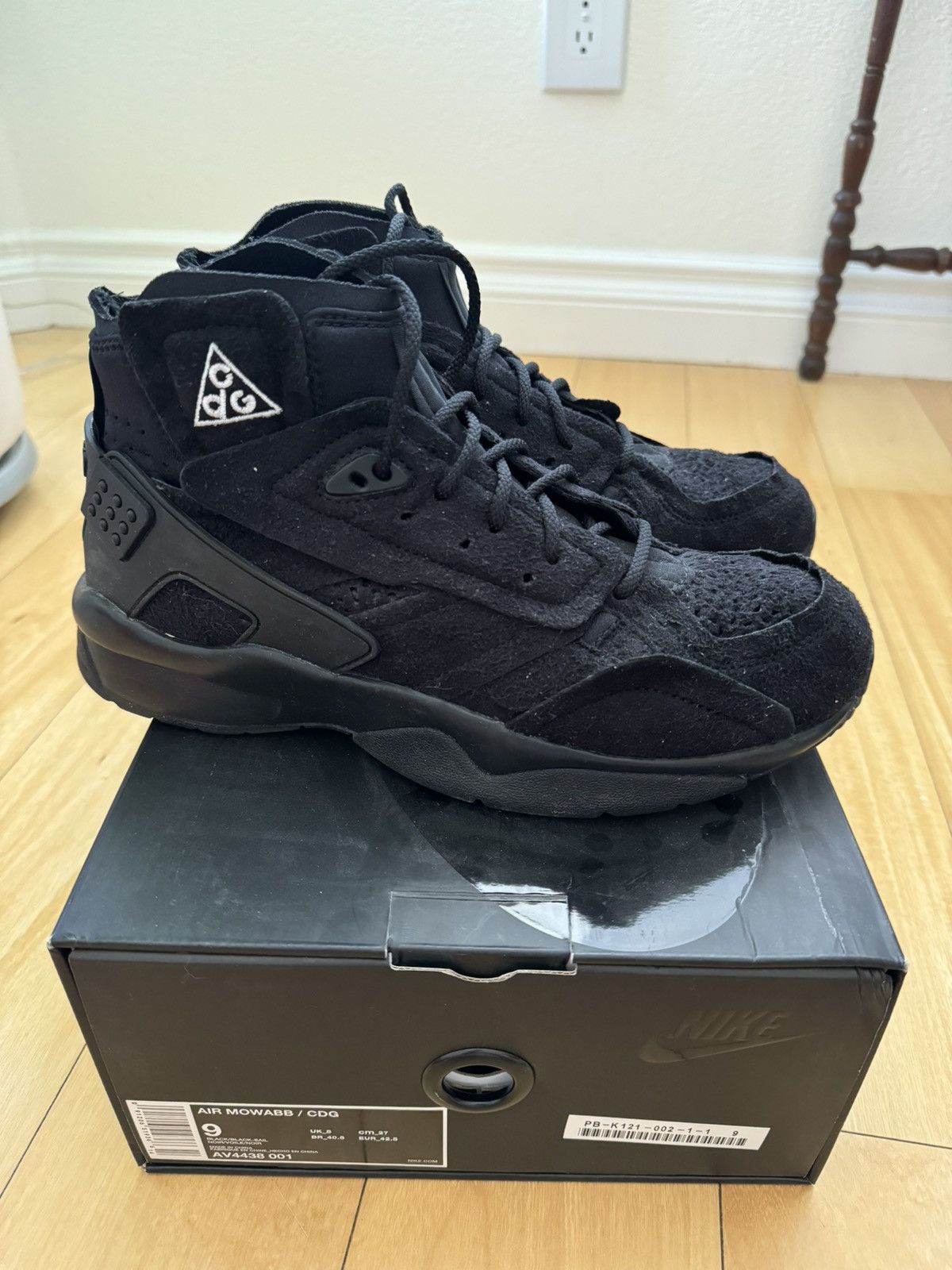 Nike Nike x Cdg Air Mowabb Size US 9 / EU 42 - 3 Thumbnail