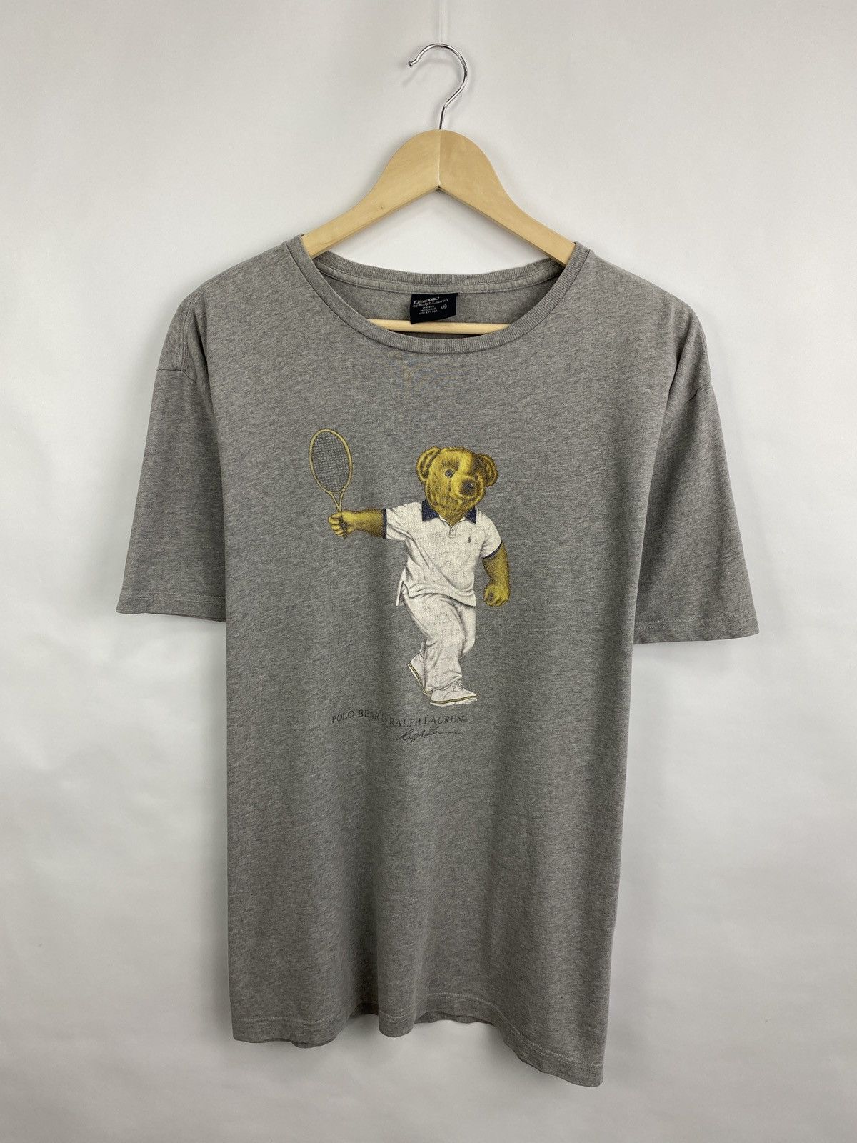 Polo Ralph Lauren 🇺🇸 Vintage 90s Polo Bear Ralph Lauren T-Shirt Rare Retro Hype Size US M / EU 48-50 / 2 - 3 Thumbnail
