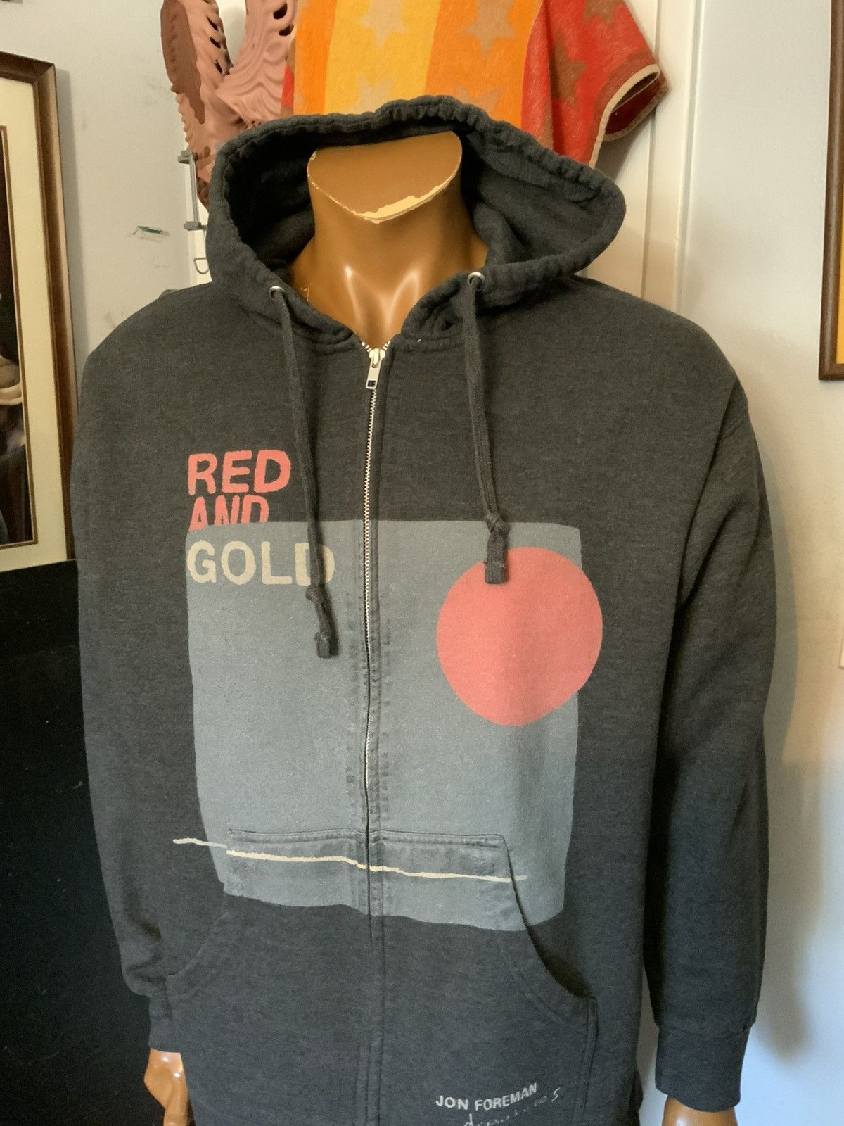 Independent Trading Co. Jon Foreman Departures Switchfoot Folk Rock Zip Hoodie Size US M / EU 48-50 / 2 - 9 Thumbnail
