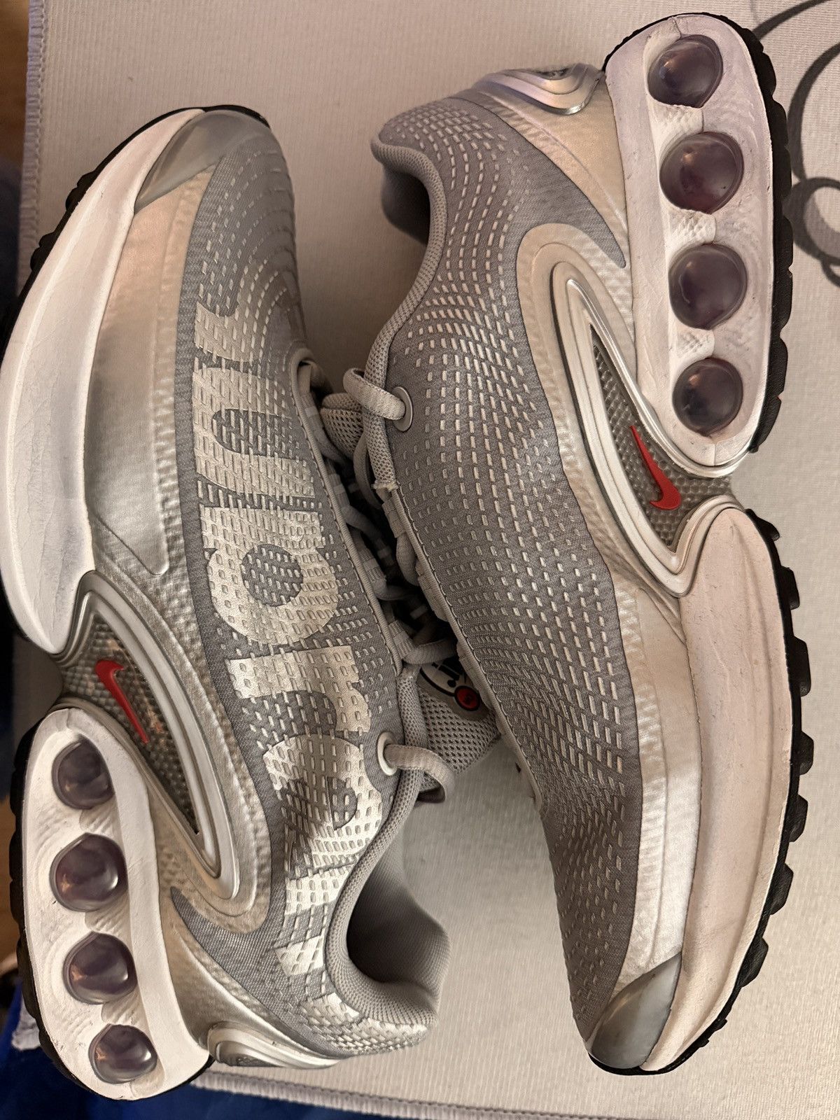 Nike × Supreme GOAT Nike x Supreme- Air Max Silver Bullet F&F- 9.5M Size US 9.5 / EU 42-43 - 1 Thumbnail