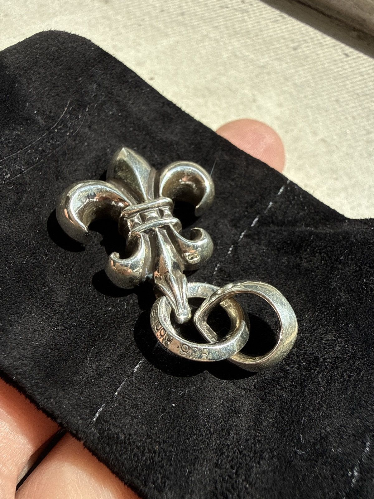 Chrome Hearts Chrome Hearts Fleur Pendant with Bale Size ONE SIZE - 14 Thumbnail