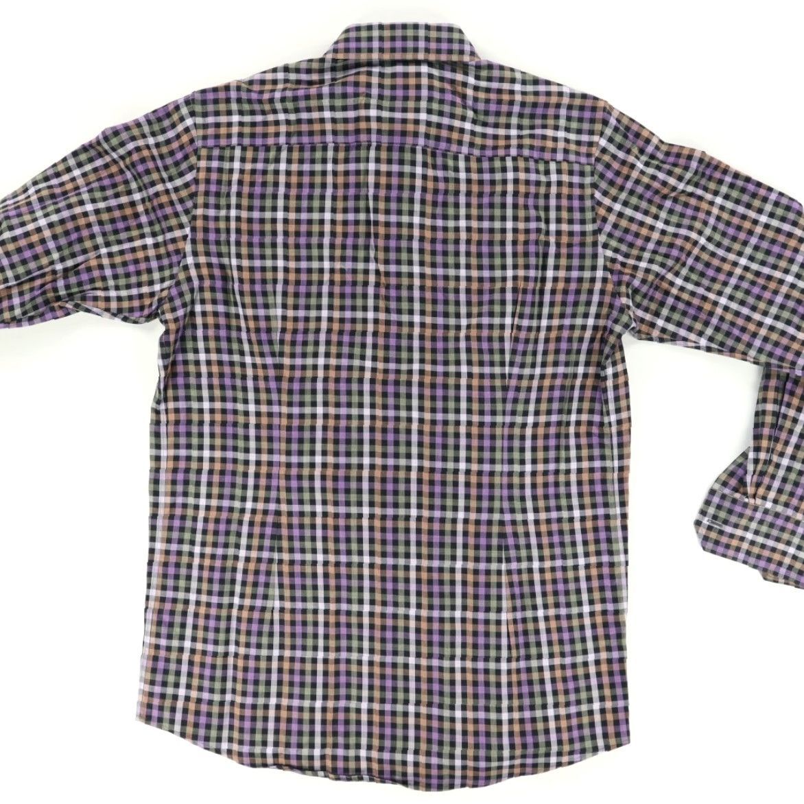 Eton Eton Contemporary Shirt Mens M Cambridge Plaid 40 15 3/4 Button Up Long Sleeve Cotton Multi-Colored Casual Shirt Mens Size US M / EU 48-50 / 2 - 4 Thumbnail