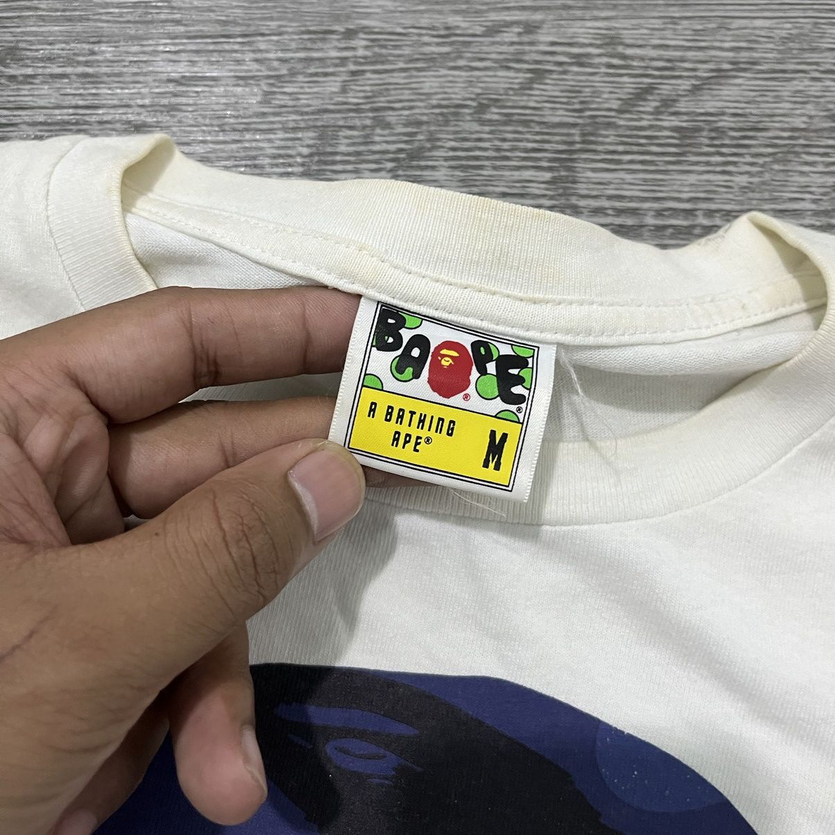 Bape Bape A Bathing Ape Color Camo Big Ape Head Tee Size US M / EU 48-50 / 2 - 8 Thumbnail