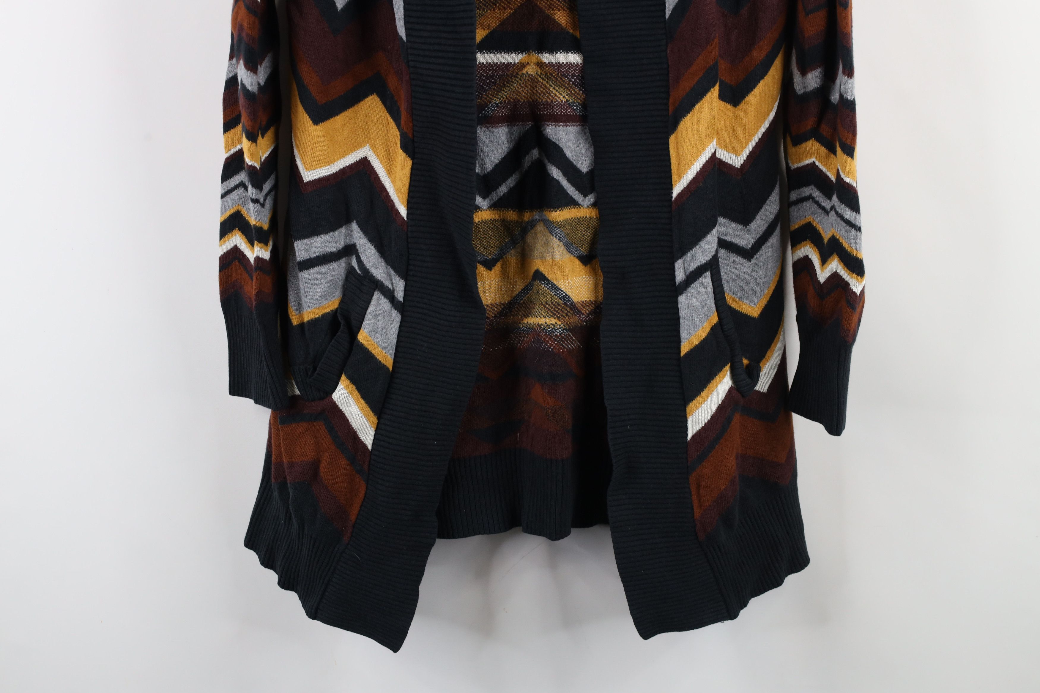 Missoni × Vintage Missoni For Target Zig Zag Knit Open Front Cardigan Sweater Size S / US 4 / IT 40 - 3 Thumbnail