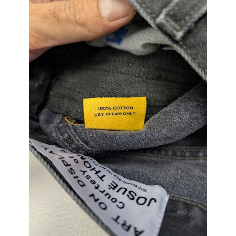 Gallery Dept. o1rshd1 Ready LA Flare Denim Jeans in Black Size US 32 / EU 48 - 19 Thumbnail