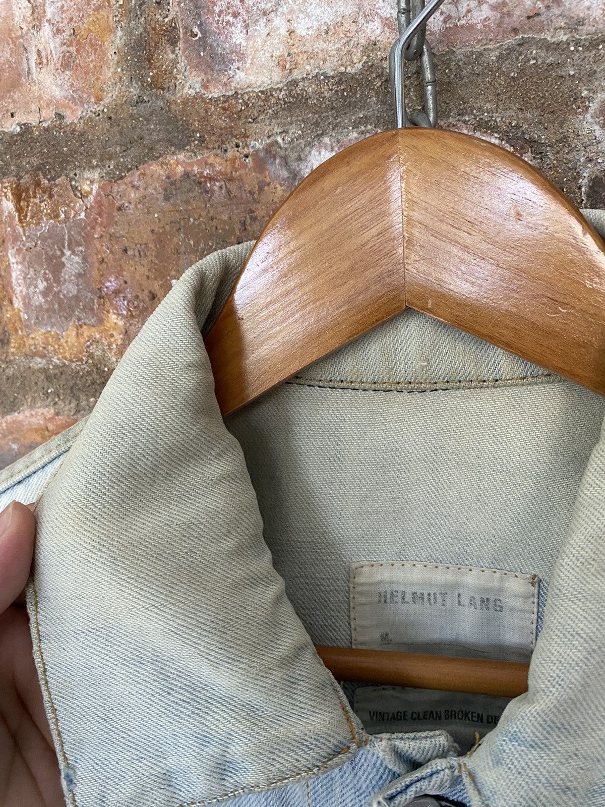 Helmut Lang Vtg Helmut Lang Distressed and faded denim Size US S / EU 44-46 / 1 - 11 Thumbnail