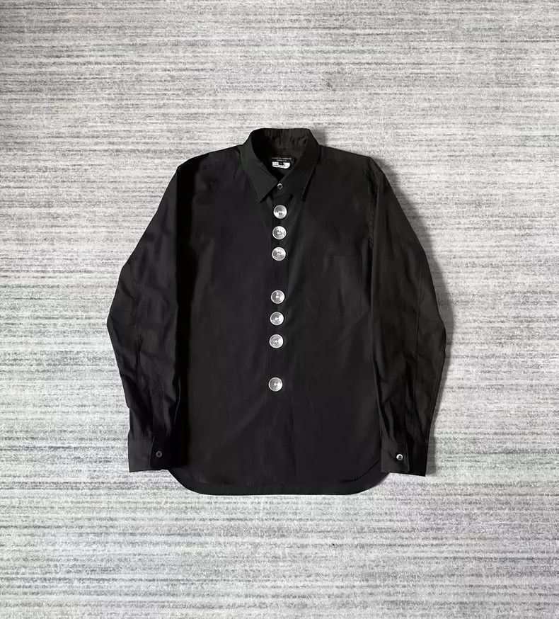 Comme des Garcons Comme Des Garcons Black metal button construction shirt Size US XS / EU 42 / 0 - 1 Thumbnail