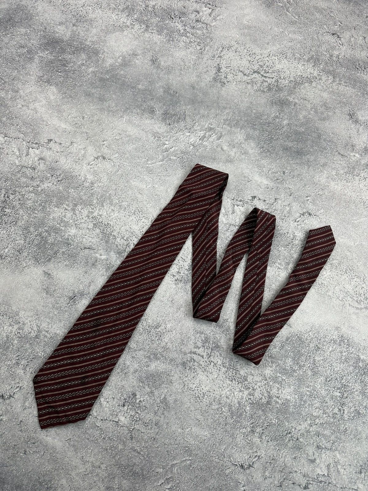 Stefano Ricci Stefano Ricci 100% Pure Silk Tie Made in Italy Striped Size ONE SIZE - 4 Thumbnail