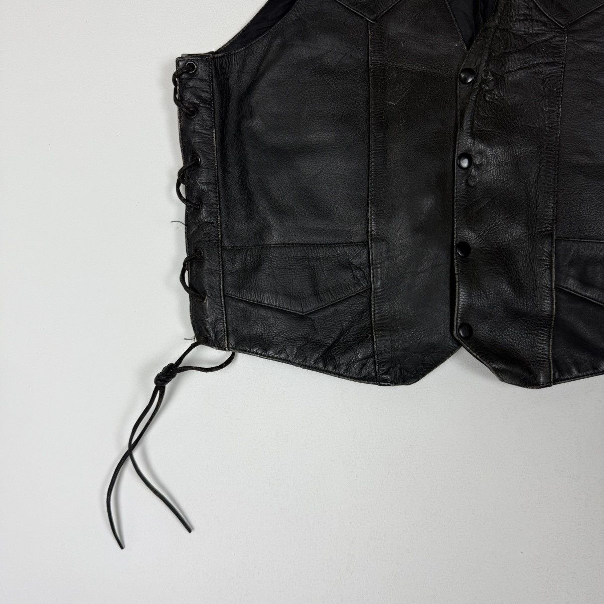 Genuine Leather First Genuine Leather Bondage Vest Size US M / EU 48-50 / 2 - 2 Thumbnail