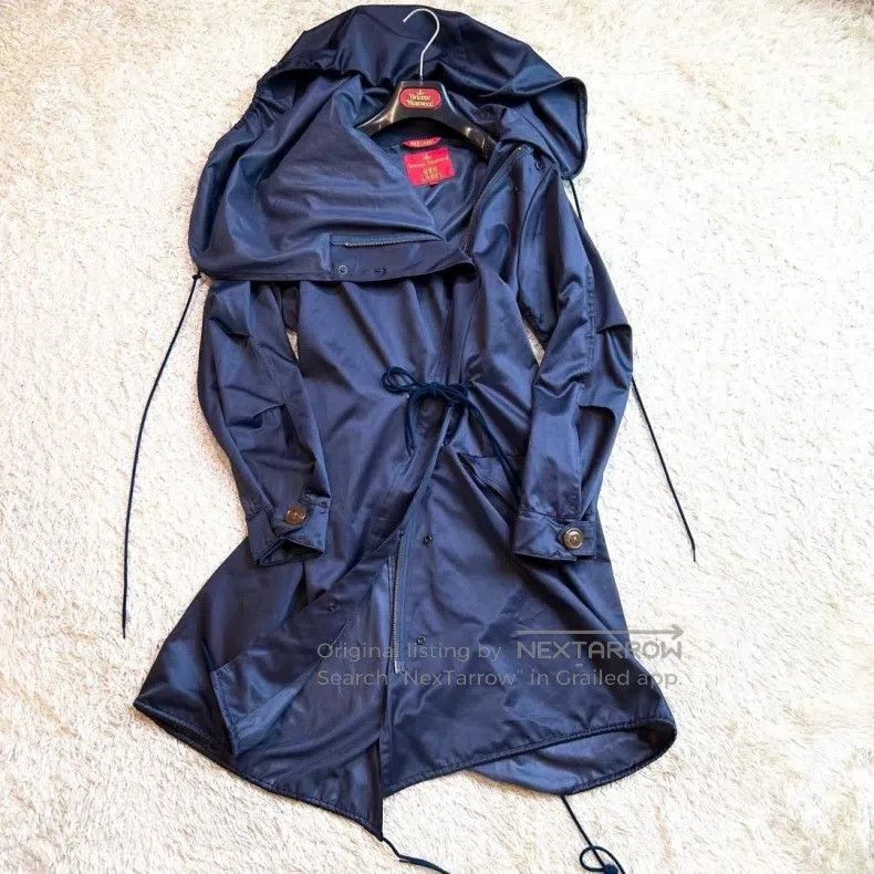 Vivienne Westwood Vivienne Westwood Satin hooded long coat transformable jac Size M / US 6-8 / IT 42-44 - 3 Thumbnail