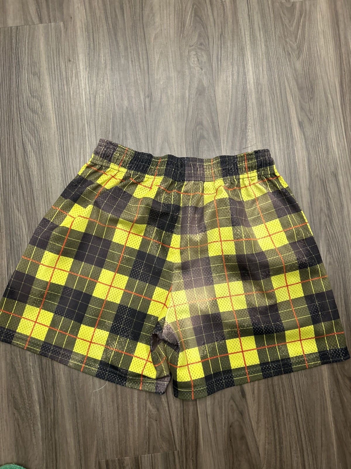 Eric Emanuel Eric emanuel yellow plaid shorts Size US 36 / EU 52 - 2 Thumbnail