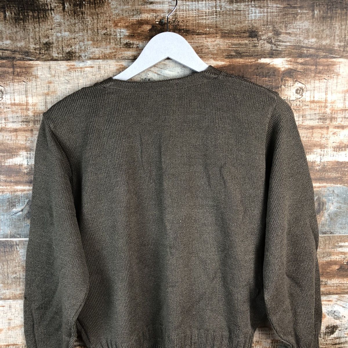 Japanese Brand DL Vinidia Dark Brown Cardigan Knitwear #C490 Size M / US 6-8 / IT 42-44 - 15 Thumbnail