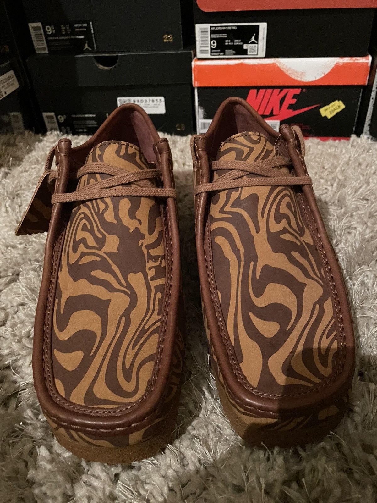 Wu-Tang Clan Clarks x Wu Wear Wallabees Size US 13 / EU 46 - 4 Thumbnail