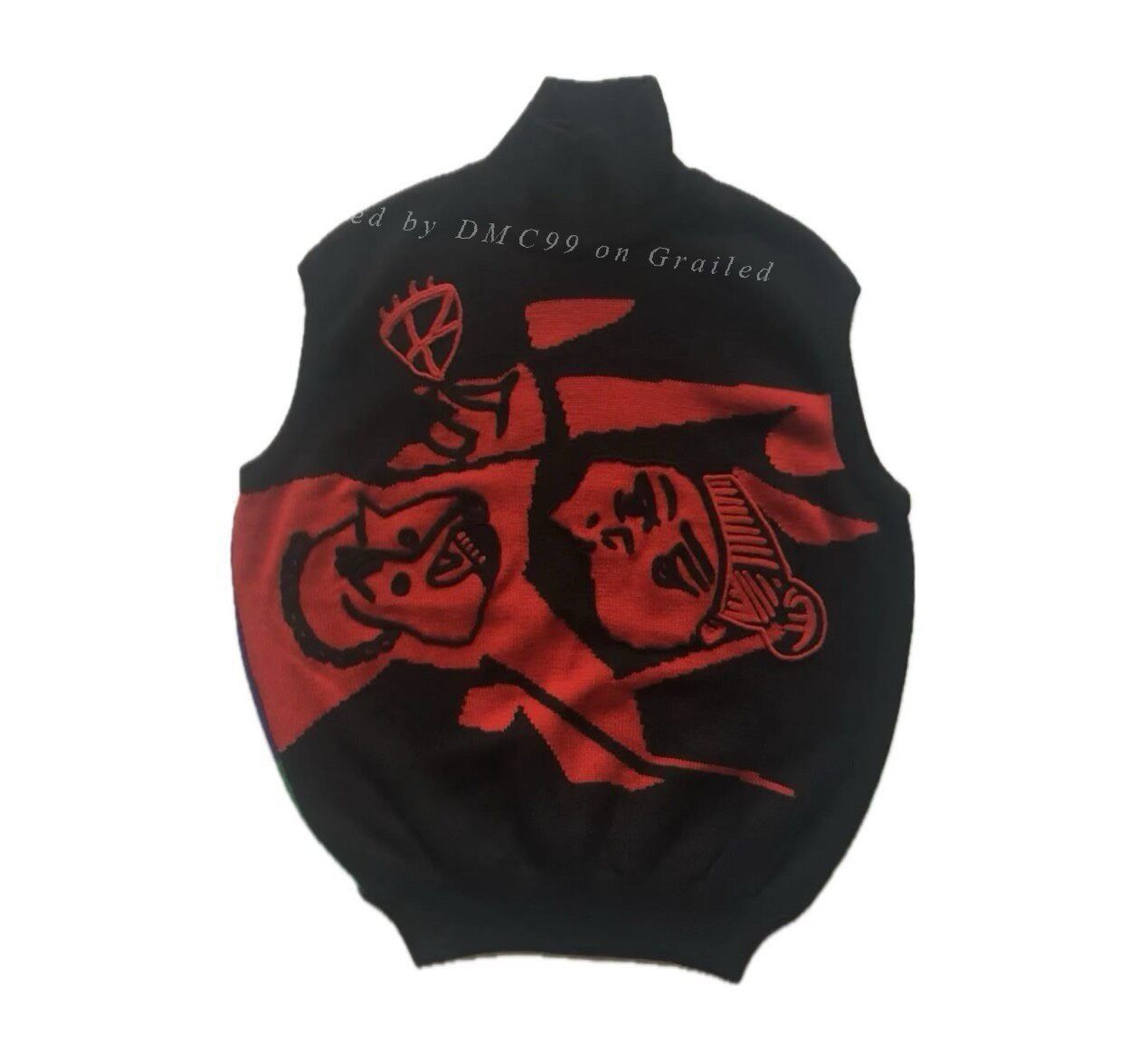Versace Vintage 1980s-1990s Versace Knit Vest Size M / US 6-8 / IT 42-44 - 1 Thumbnail
