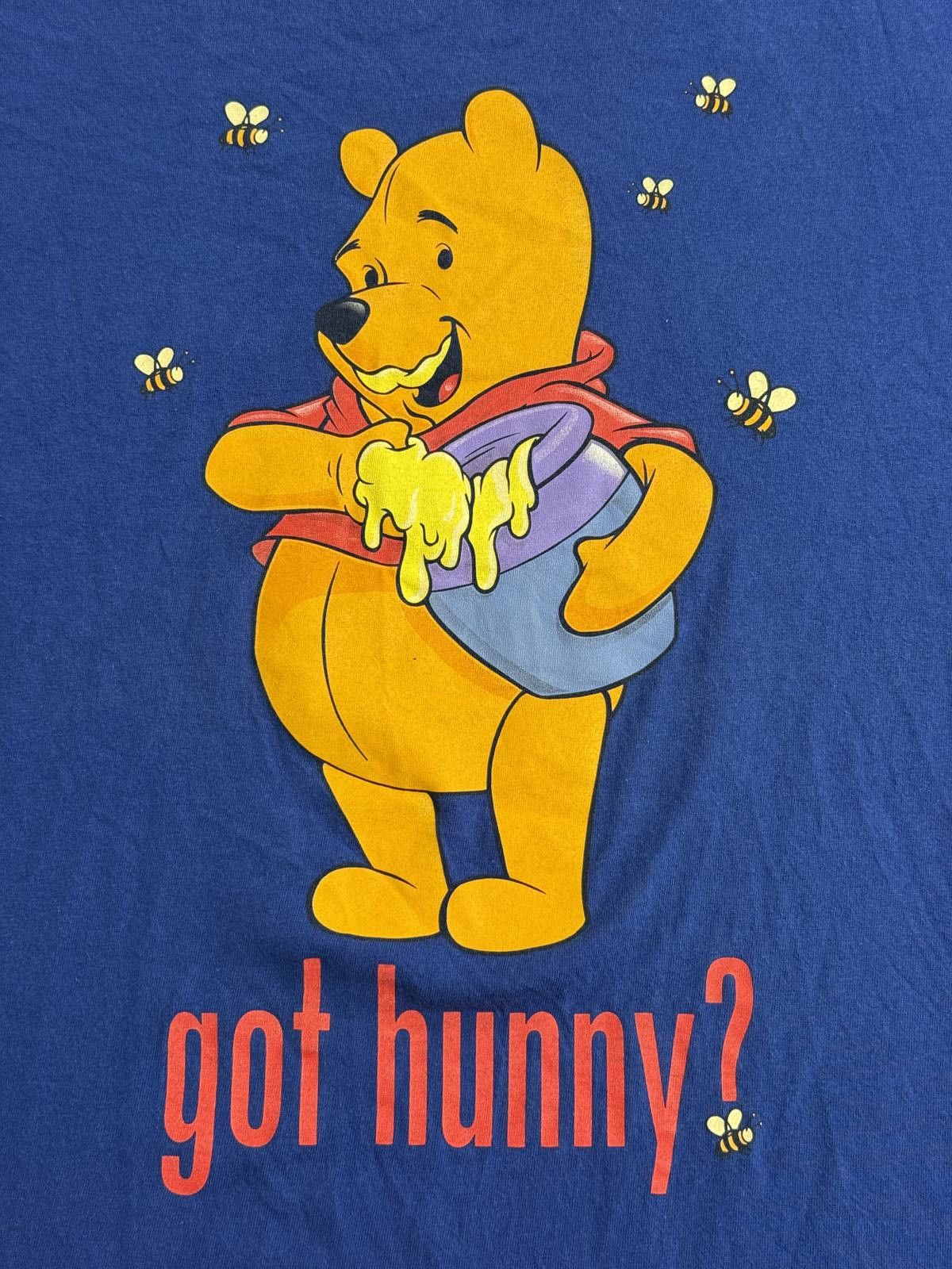 Mickey Mouse Vintage Winnie the Pooh T-shirt Got Hunny? 2000 Mickey Inc Size US XL / EU 56 / 4 - 4 Thumbnail