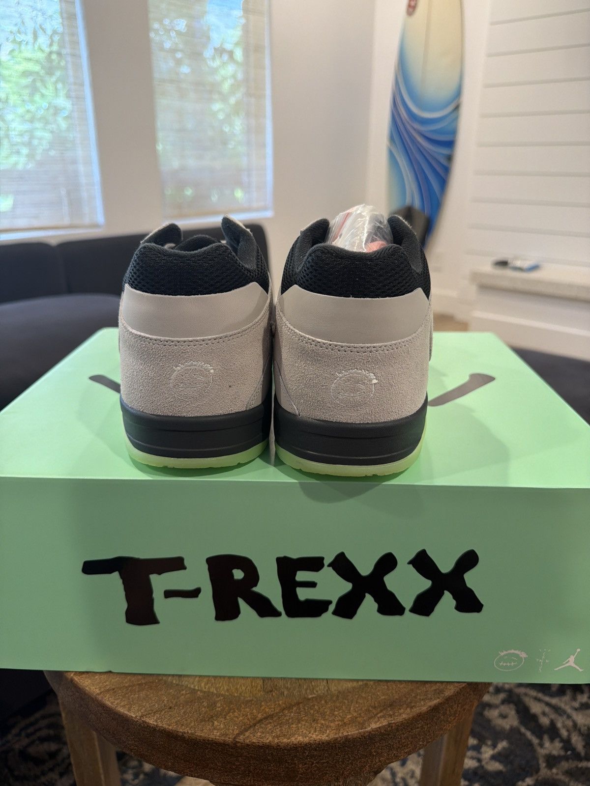 Nike × Travis Scott Cactus Jack 1 T-REXX Size US 12.5 / EU 45-46 - 4 Thumbnail