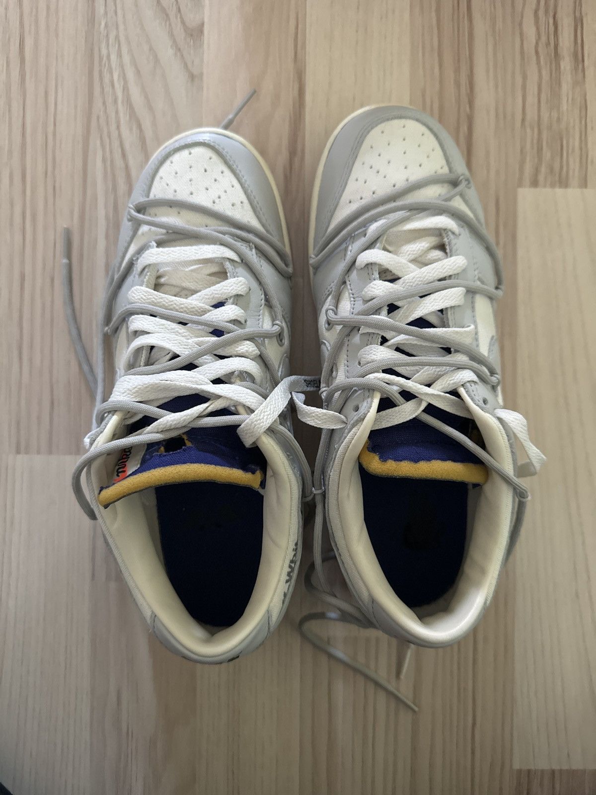 Nike × Off-White Nike x Off-White Dunk Low Lot 23 Size 42 Size US 8.5 / EU 41-42 - 7 Thumbnail