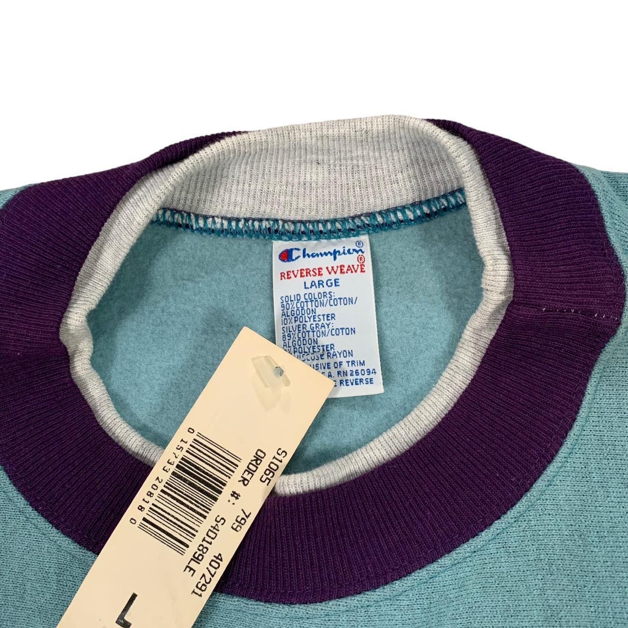 Champion Vintage 90s Champion Reverse Weave Elbow Patch Sweatshirt Size US L / EU 52-54 / 3 - 5 Thumbnail