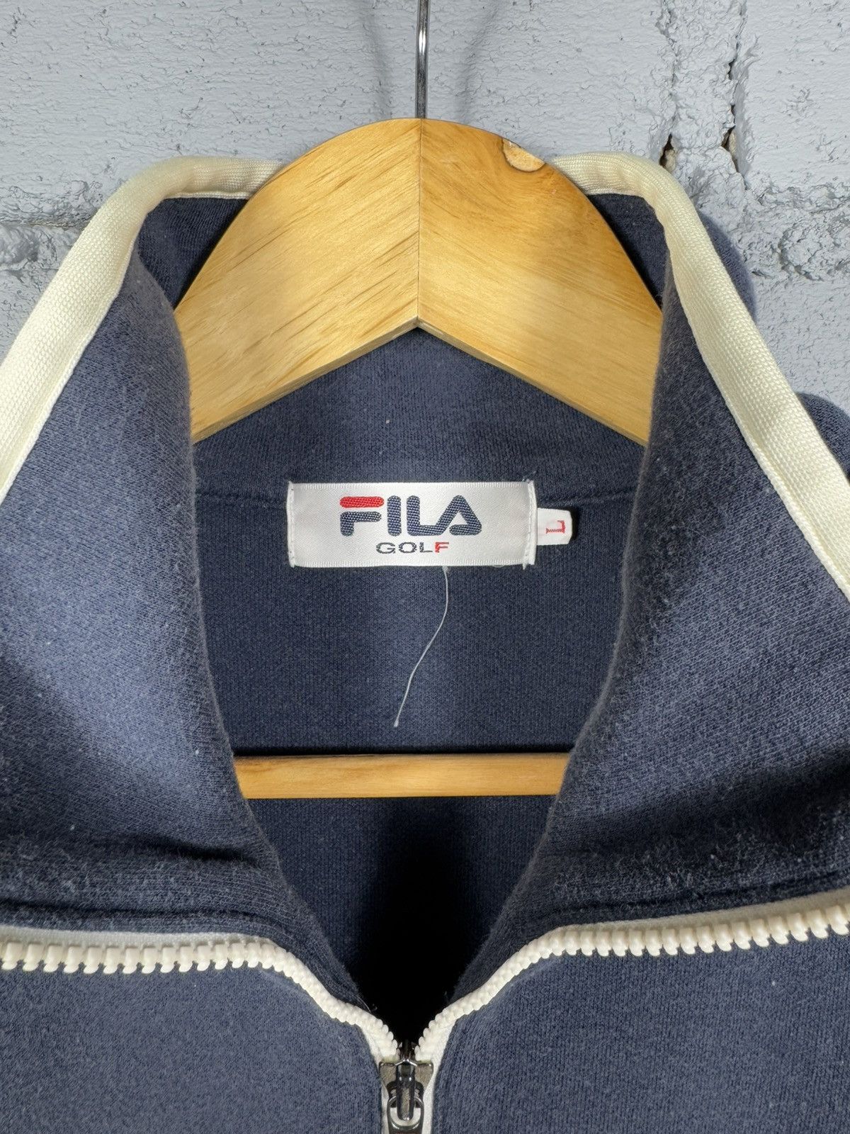 Fila Vintage Fila Golf Big Logo Half Zipper Sweatshirt Size US L / EU 52-54 / 3 - 7 Thumbnail