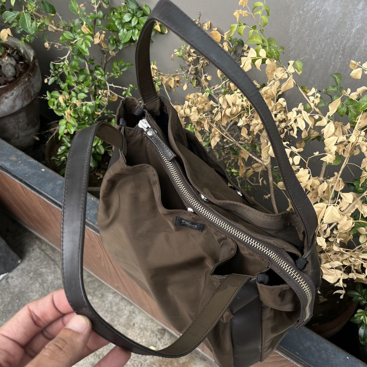 Yohji Yamamoto Y’Saccs Yohji Yamamoto Brown Tote Bag Size ONE SIZE - 3 Thumbnail