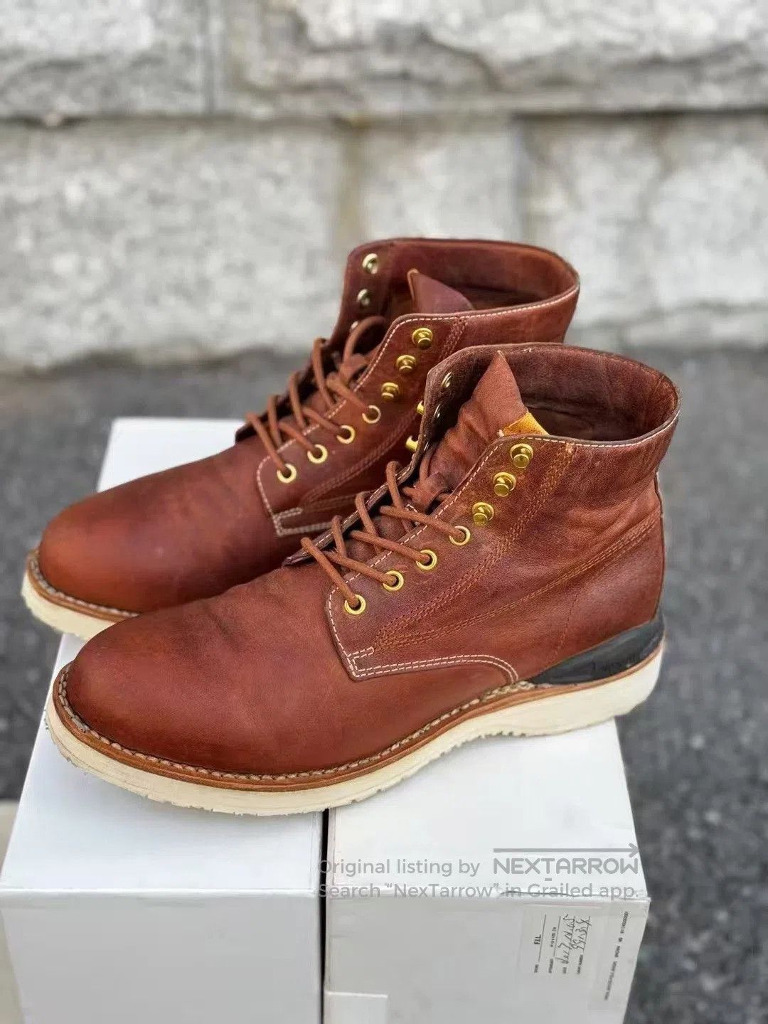 Visvim Visvim Virgil Folk Kngr Brown Boots. Size US 9 / EU 42 - 2 Thumbnail