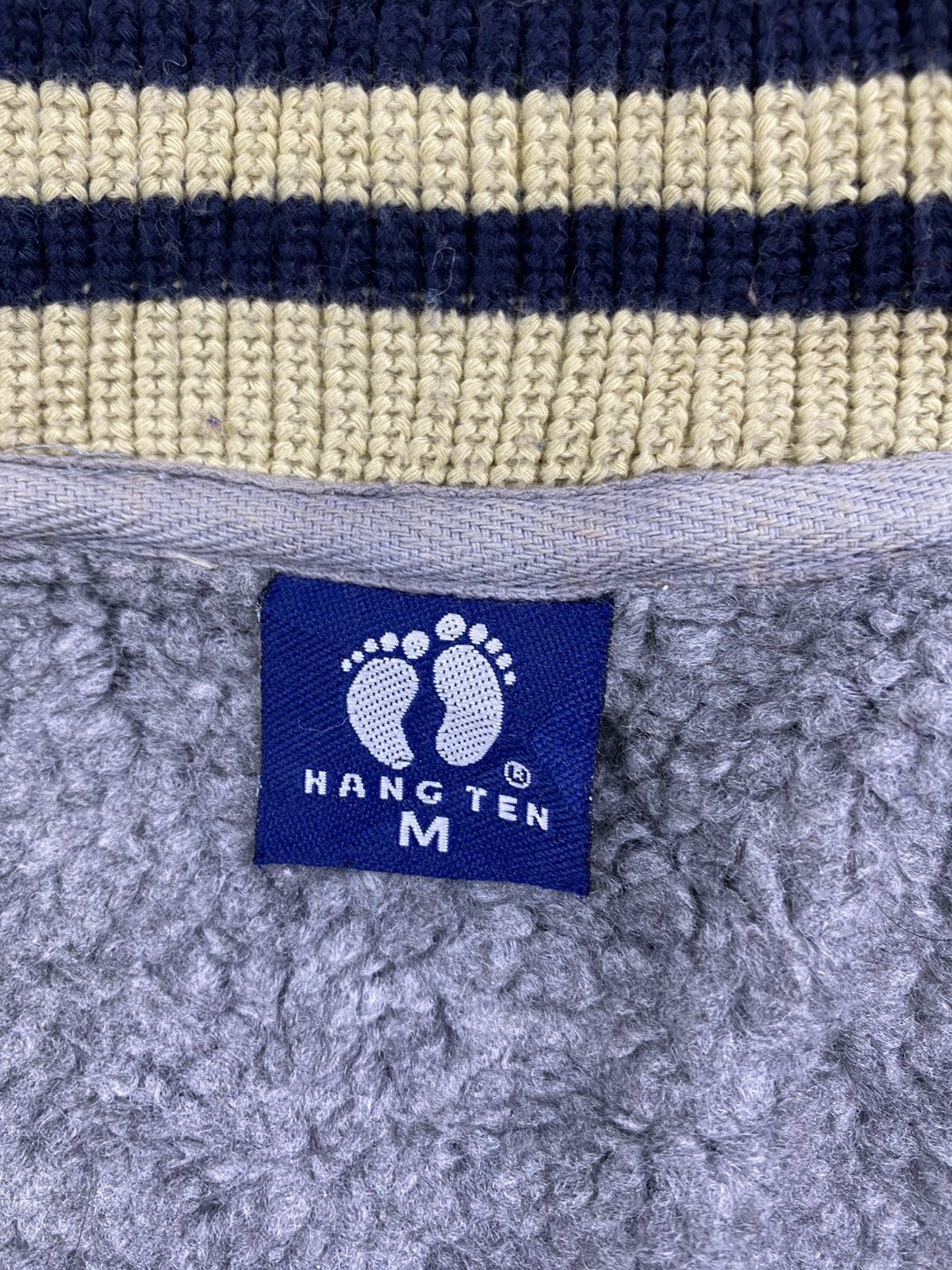 Hang Ten Vintage Hang Ten Embroidery Logo Varsity Jacket Size US M / EU 48-50 / 2 - 10 Thumbnail