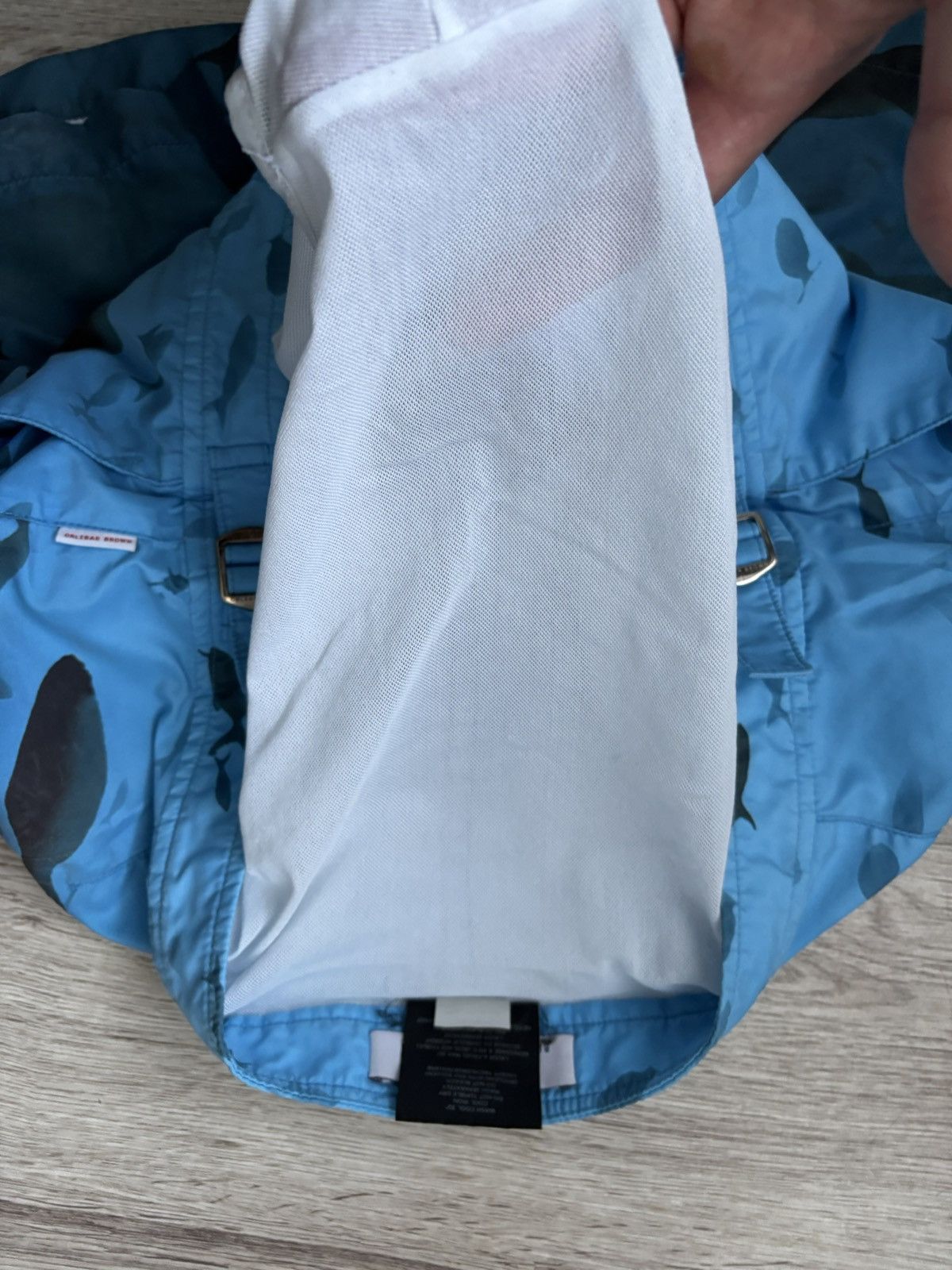 Orlebar Brown Orlebar Brown x Blue Marine Foundation Bulldog Swim Shorts Size US 38 / EU 54 - 11 Thumbnail