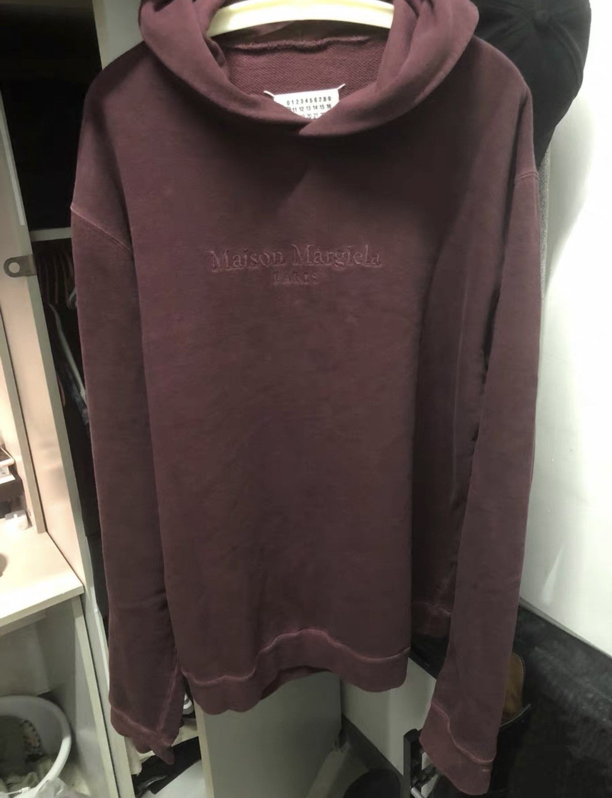 Maison Margiela Maison Margiela Purple Washed Hoodie Size US M / EU 48-50 / 2 - 1 Thumbnail