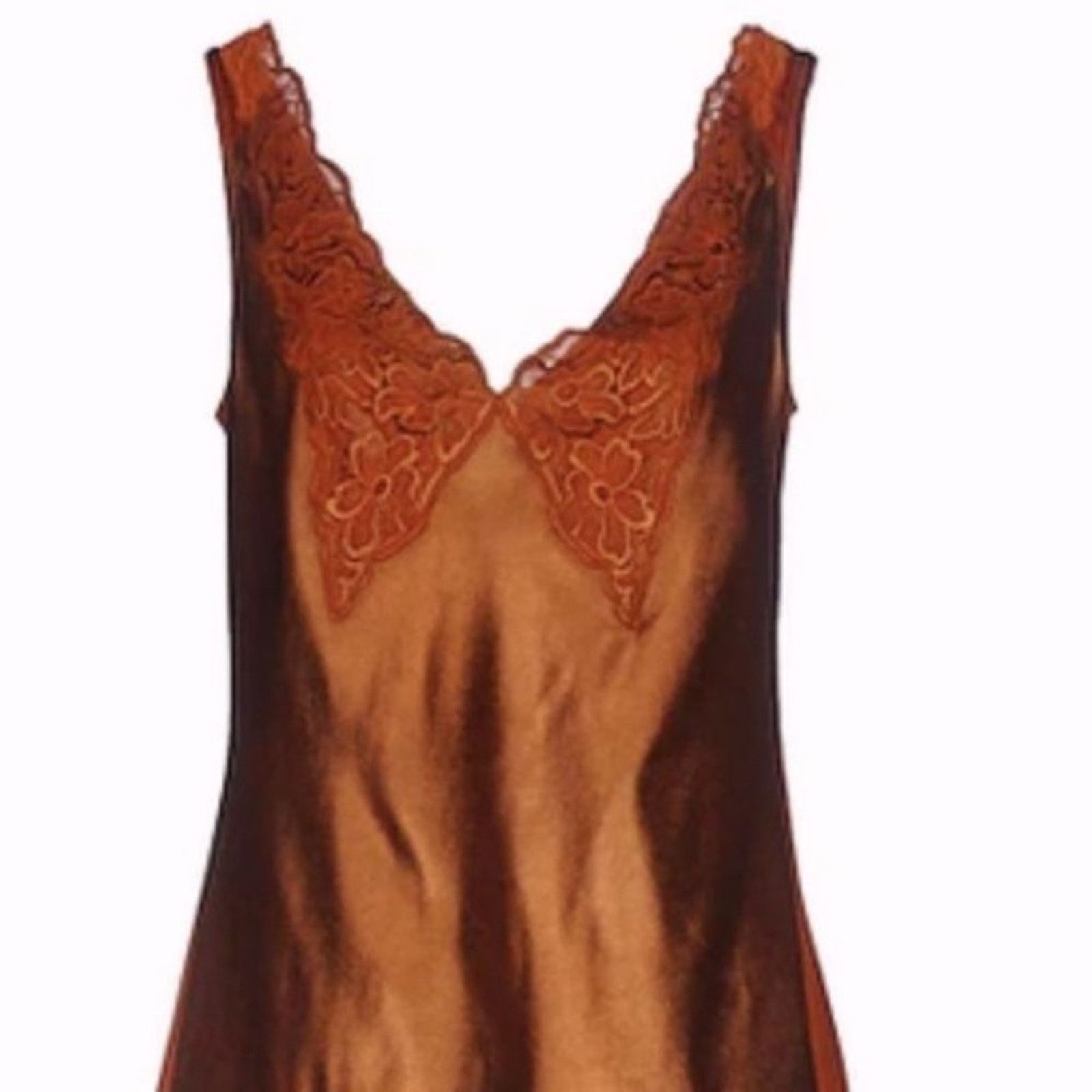 Stella McCartney Stella McCartney silk sleeveless blouse coffee colored Size S / US 4 / IT 40 - 3 Thumbnail
