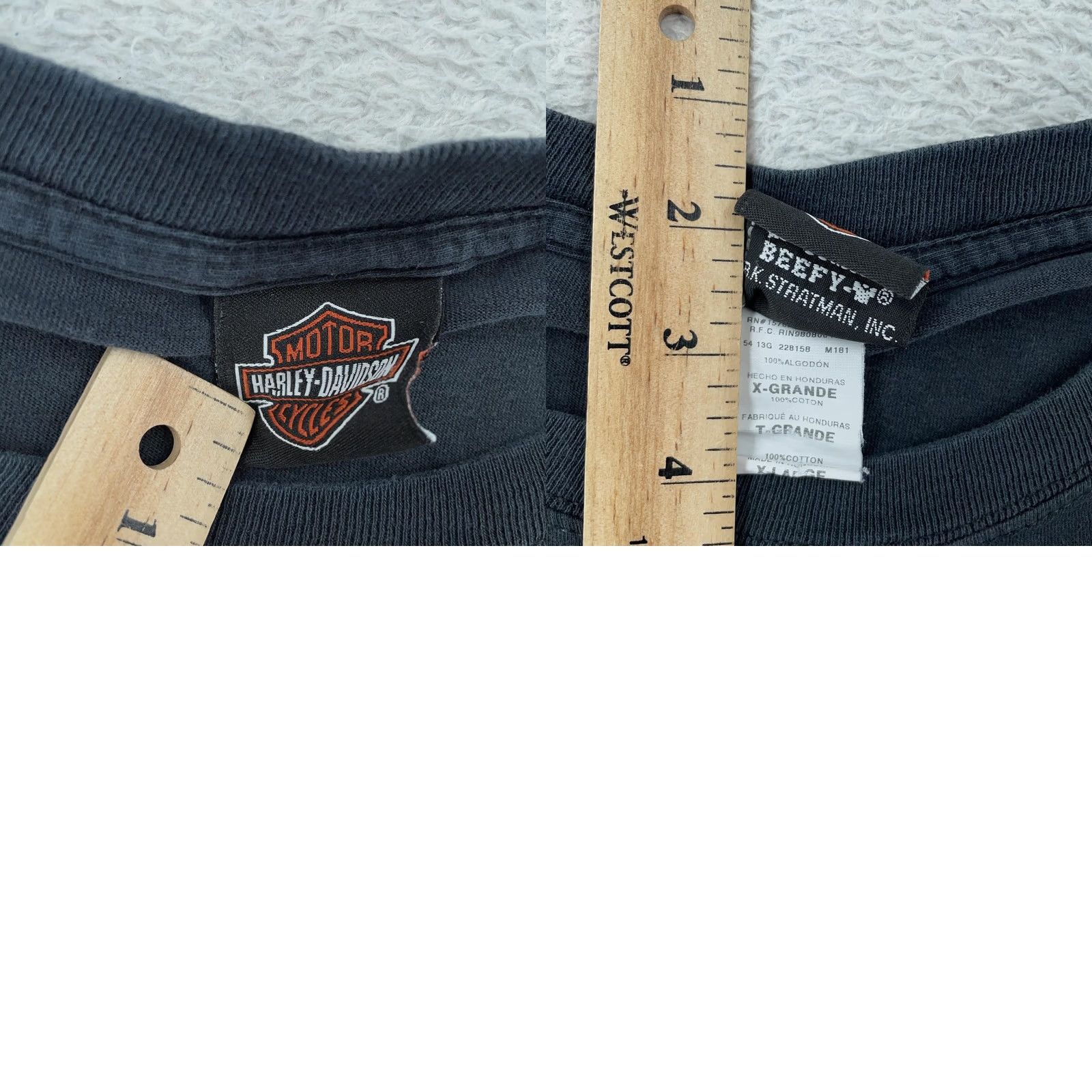 Harley Davidson Harley-Davidson T-Shirt XL Black Myrtle Beach South Carolina Motorcycle Biker Size US XL / EU 56 / 4 - 8 Thumbnail