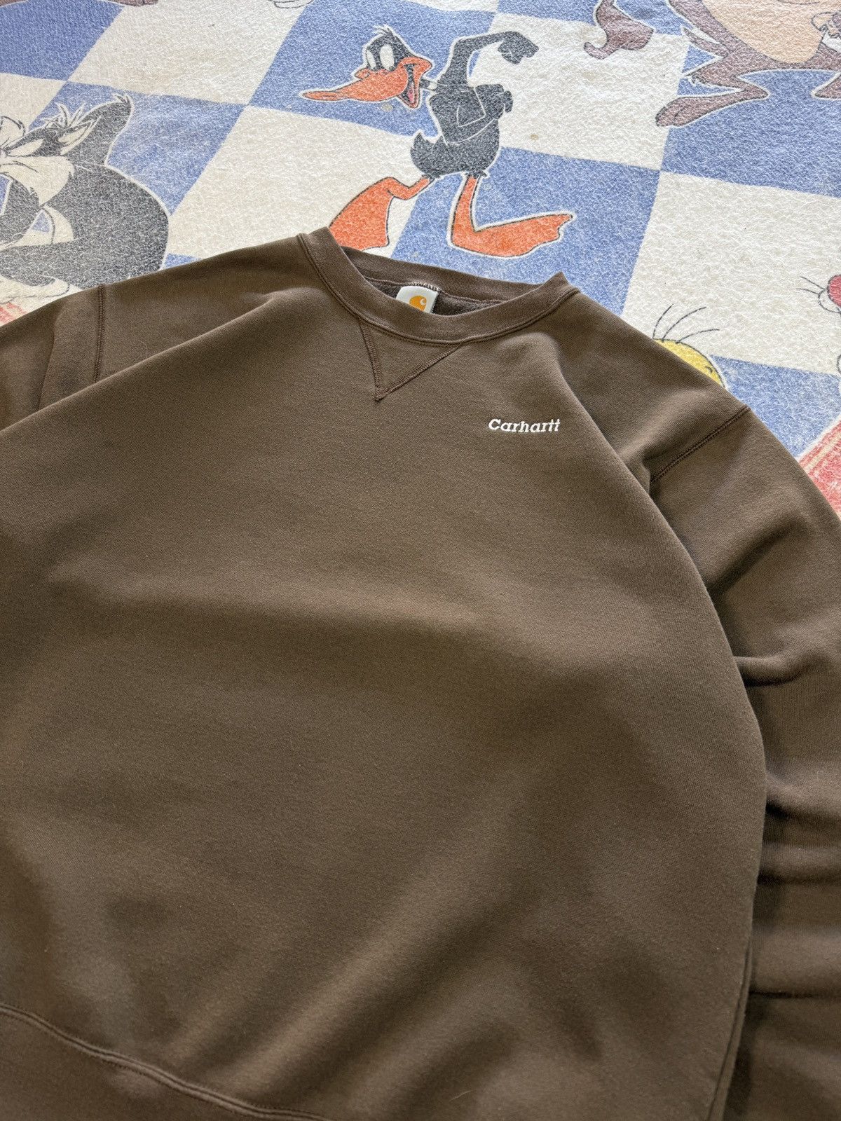 Carhartt Vintage carhartt crewneck sweatshirt Size US XL / EU 56 / 4 - 2 Thumbnail