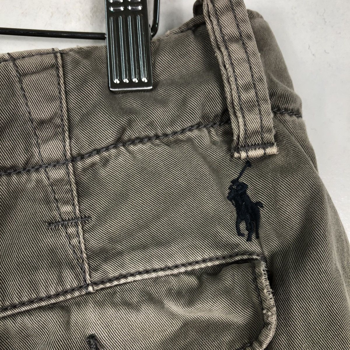 Polo Ralph Lauren 🔥90’s Biker Short Pants Canvas Polo Ralph Lauren Size US 34 / EU 50 - 10 Thumbnail