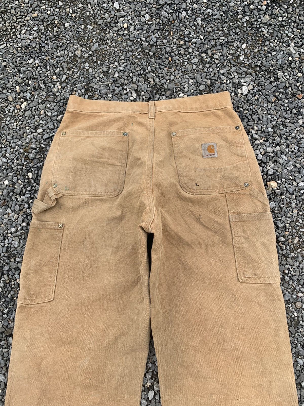 Carhartt VINTAGE CARHART DOUBLE KNEE RUSTY DAMAGE DISTRESSED DENIM Size US 30 / EU 46 - 7 Thumbnail