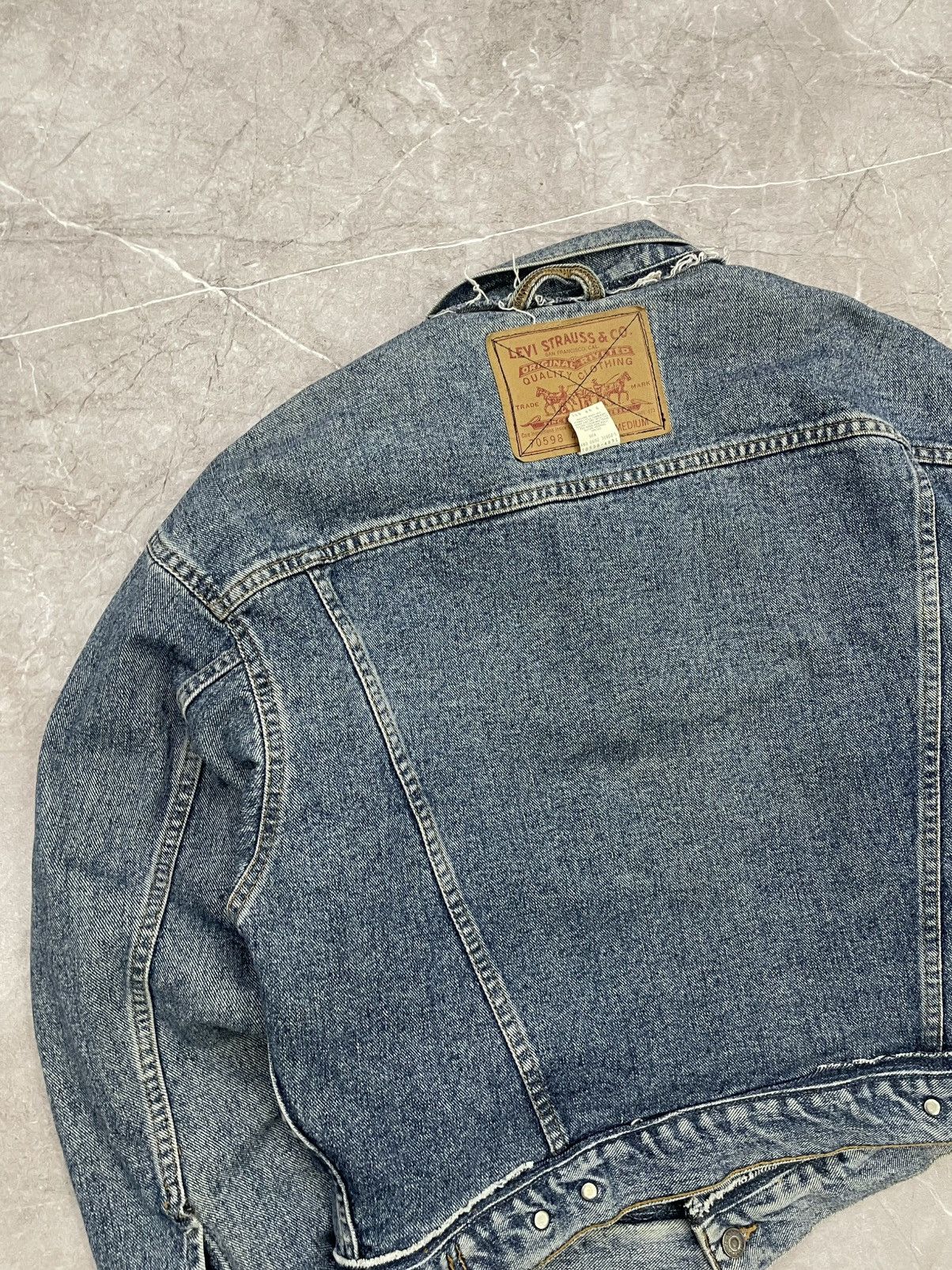 Coogi × Japanese Brand × Vintage REWORKED JAPITAL STYLE REVERSIBLE LEVIS COOGI JACKET Size US M / EU 48-50 / 2 - 11 Thumbnail