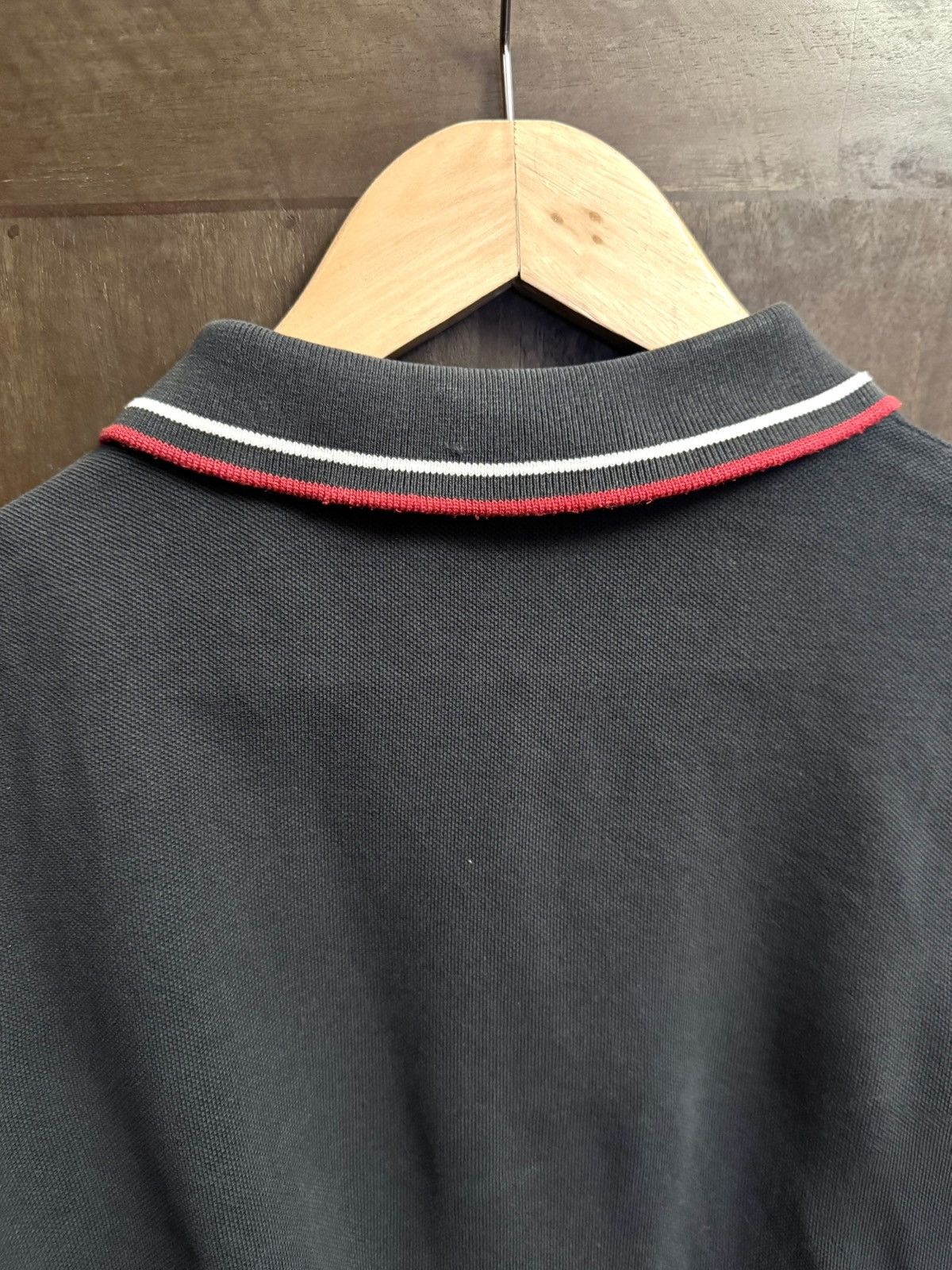 Prada vintage prada navy grey polo shirt XL slim fit men Size US XL / EU 56 / 4 - 9 Thumbnail