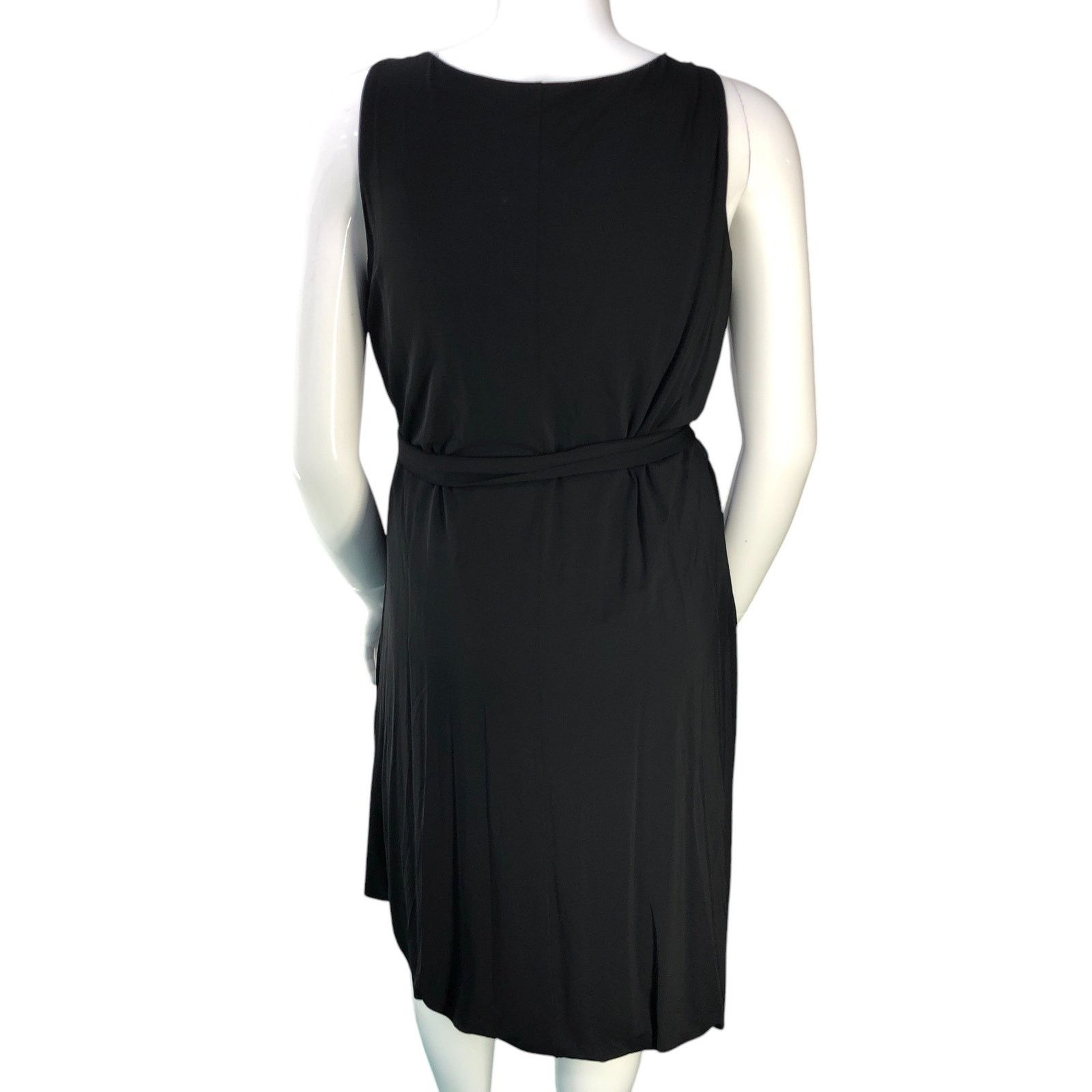 Lafayette 148 Lafayette 148 Size XL Dress Bubble Hem Scoop Neck Stretch Size XL / US 12-14 / IT 48-50 - 7 Thumbnail