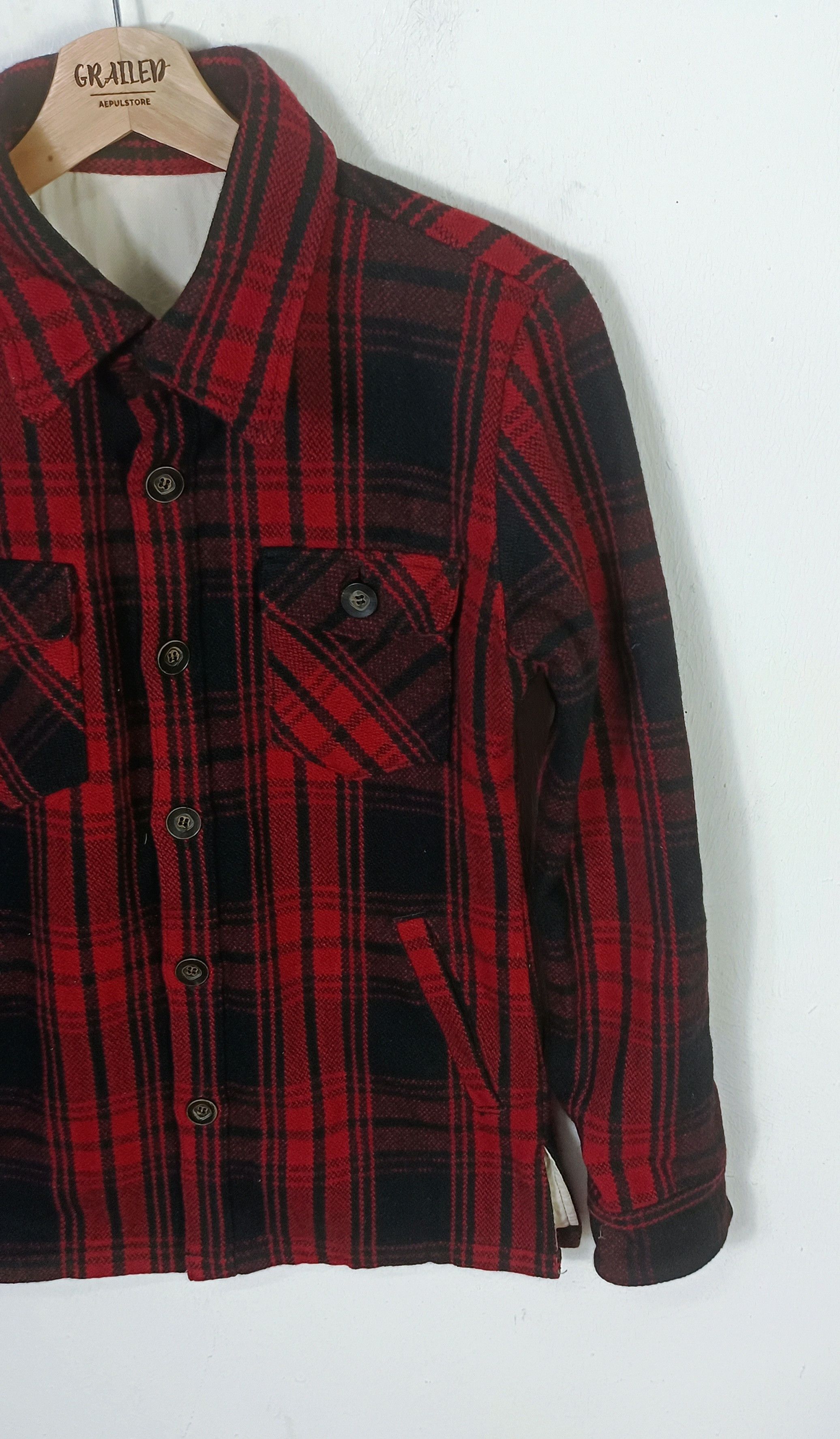 If Six Was Nine Virtue & Vice Wool Button ifisixwasnine lgb Jacket Size US S / EU 44-46 / 1 - 7 Thumbnail
