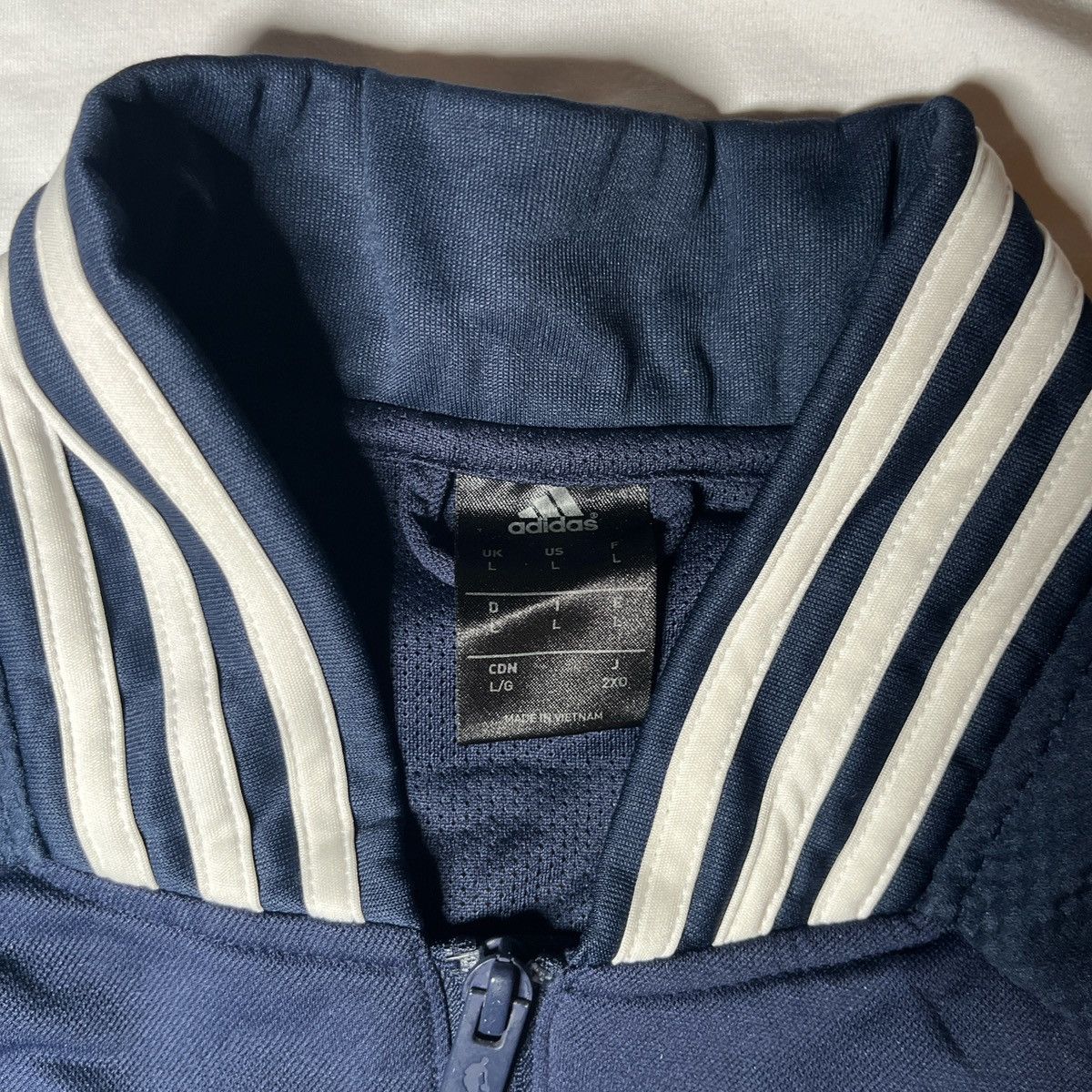 Adidas Navy Adidas New Orleans Pelicans Warm Up Jacket Size US L / EU 52-54 / 3 - 4 Thumbnail