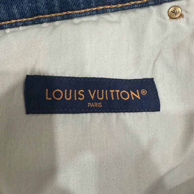 Louis Vuitton Louis Vuitton Washed Old Studded Long Jeans 2505-Nextarrow Size US 34 / EU 50 - 6 Thumbnail