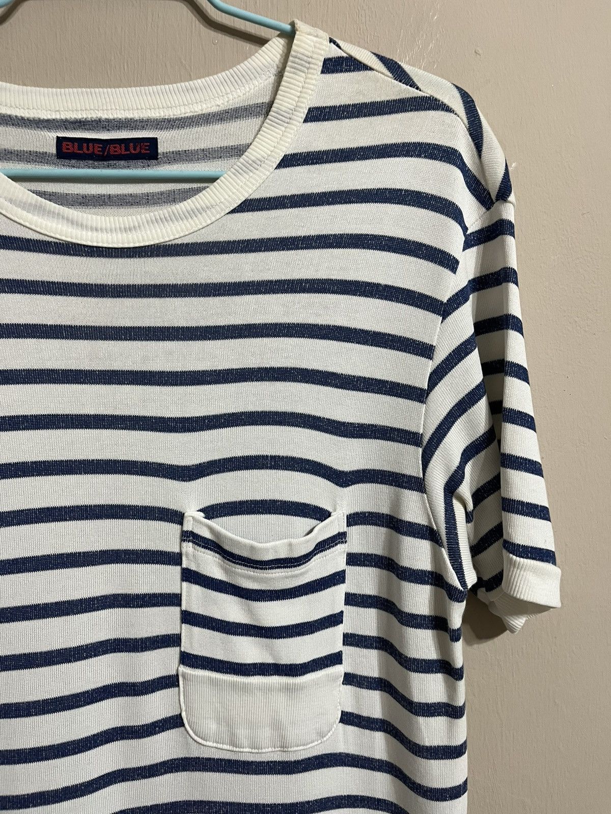 Blue Blue Japan Blue Blue Stripes Single Pocket Shirt Size US S / EU 44-46 / 1 - 3 Thumbnail