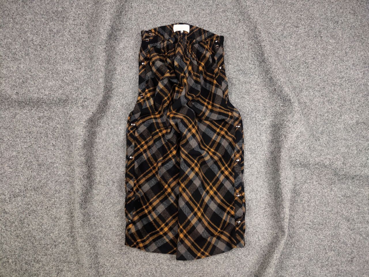 Maison Margiela Maison Margiela white label Cropped buttons Wool Pants Size 28" / US 6 / IT 42 - 1 Thumbnail