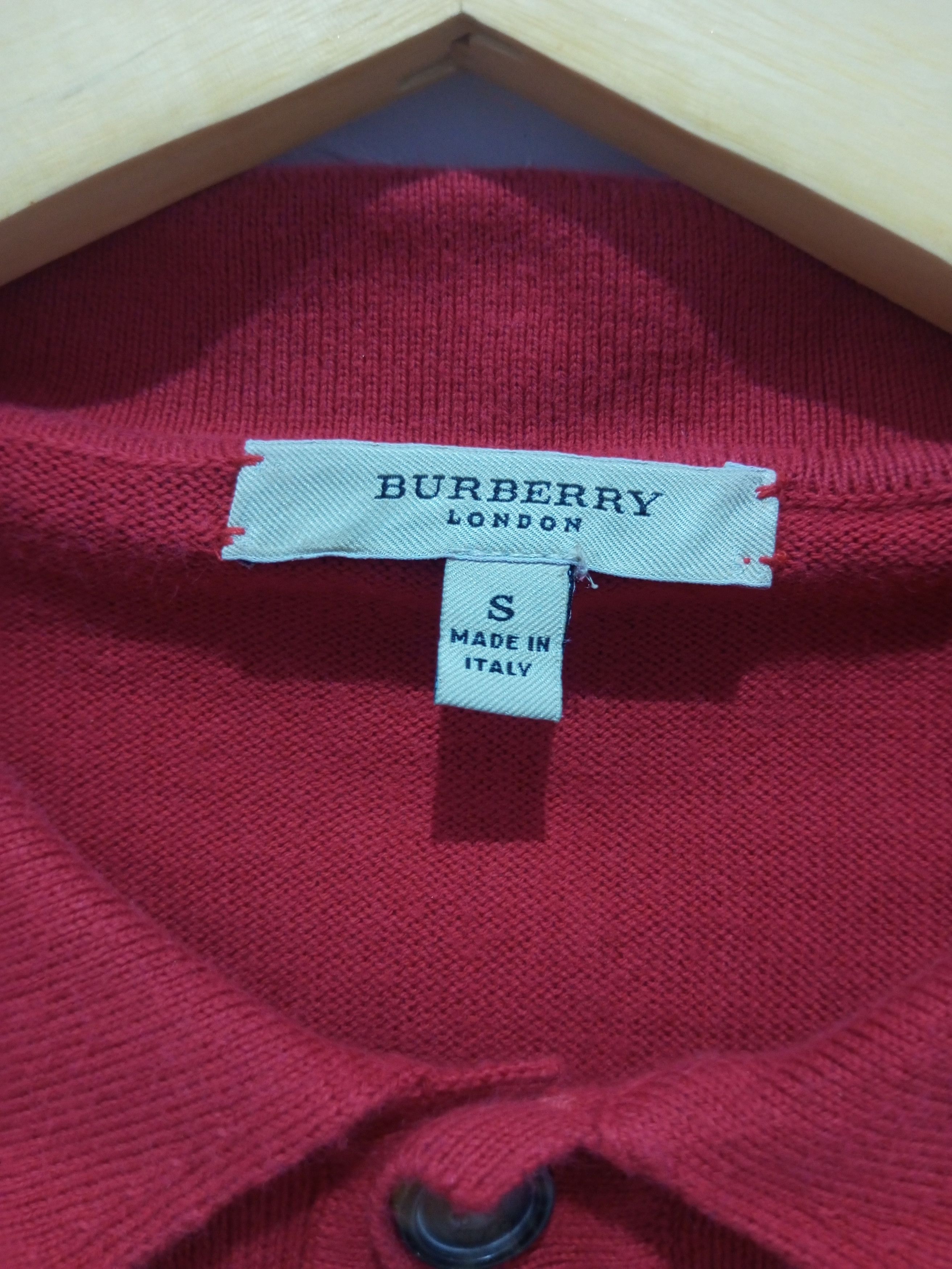 Burberry Prorsum Vintage Burberry Knitwear mix suede sun fadded polos Size US S / EU 44-46 / 1 - 8 Thumbnail